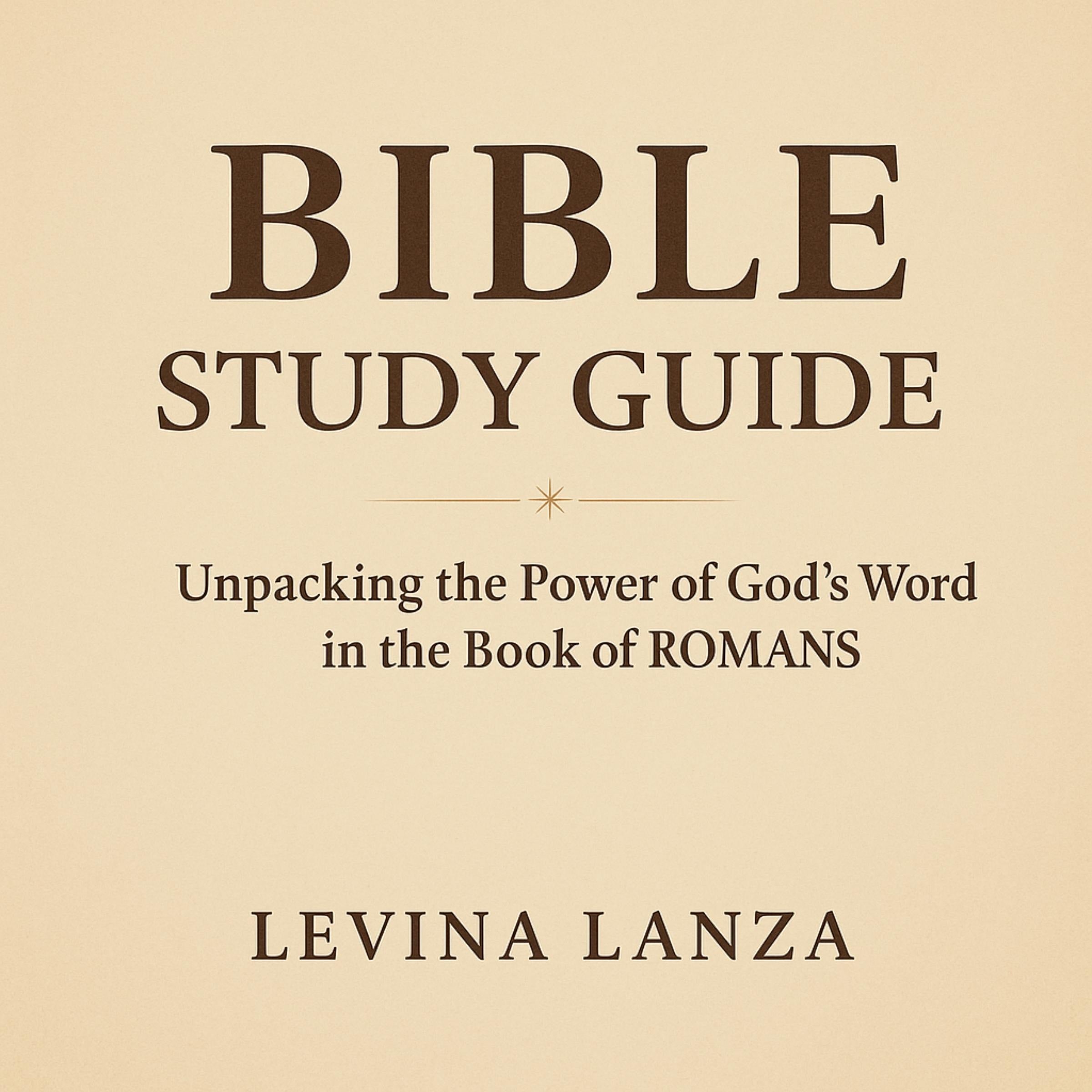Bible Study Guide