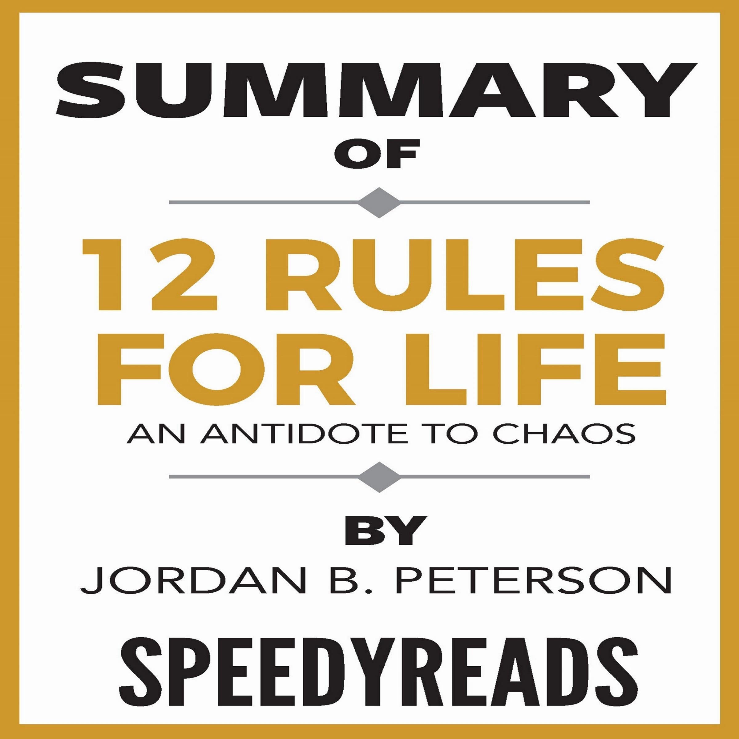 Summary of 12 Rules for Life