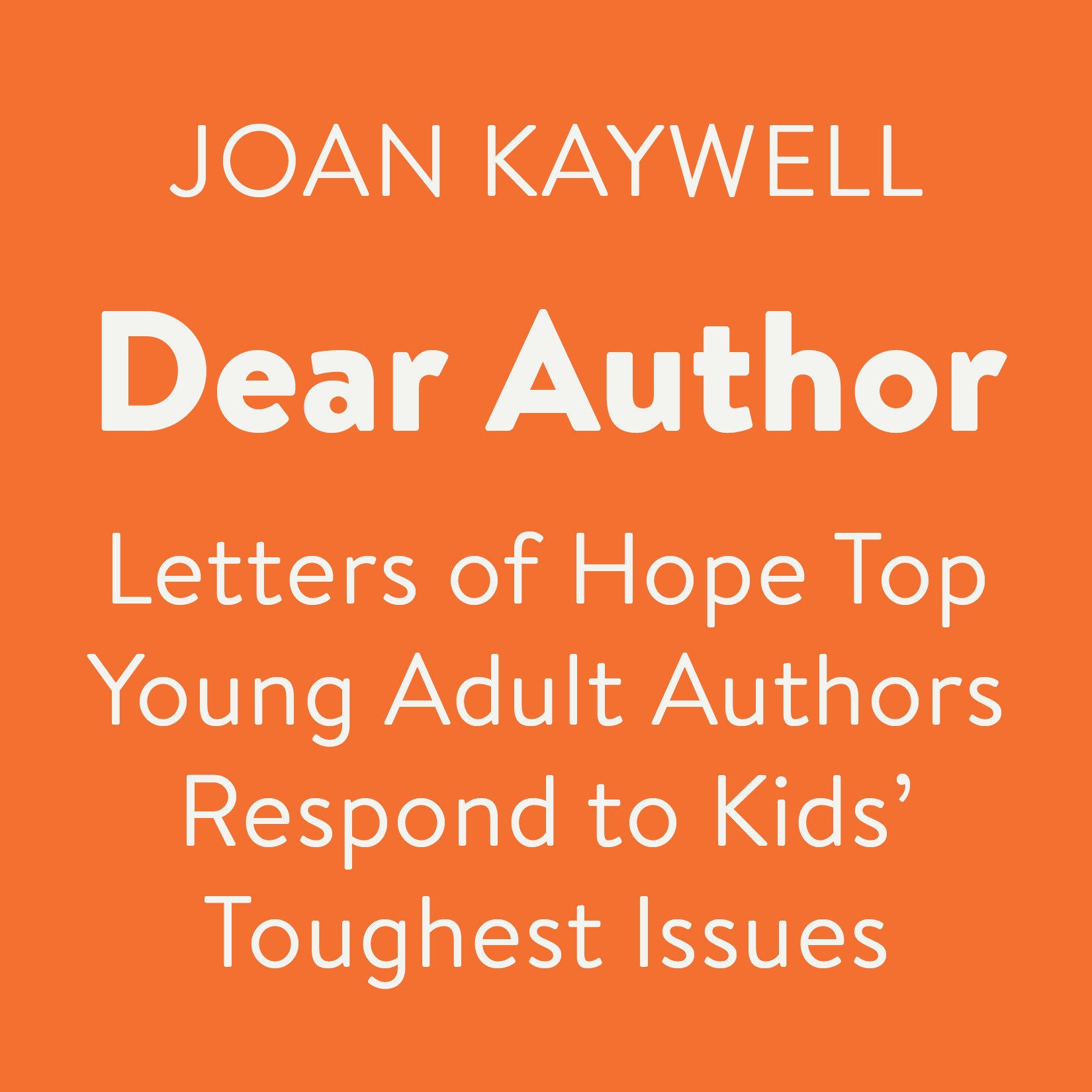 Dear Author