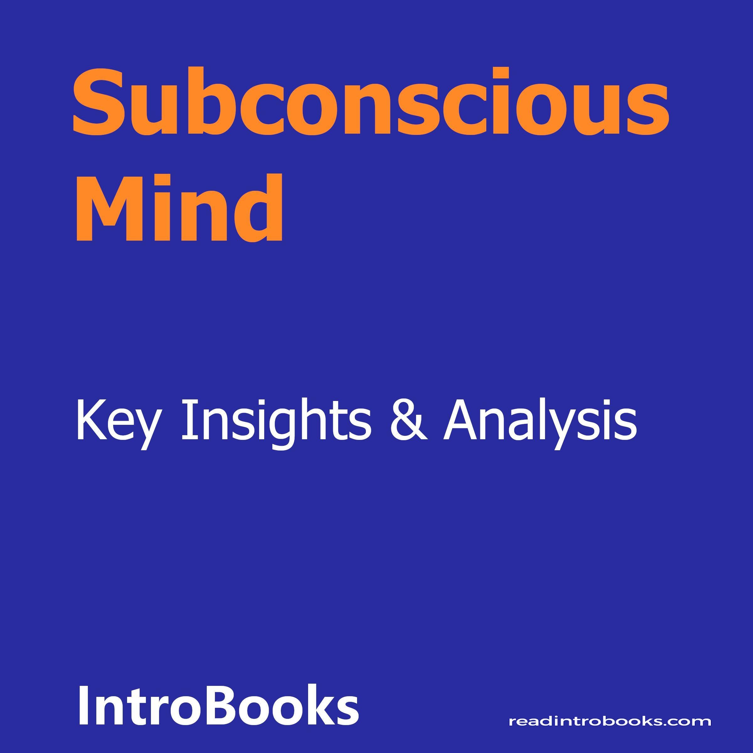 Subconscious Mind