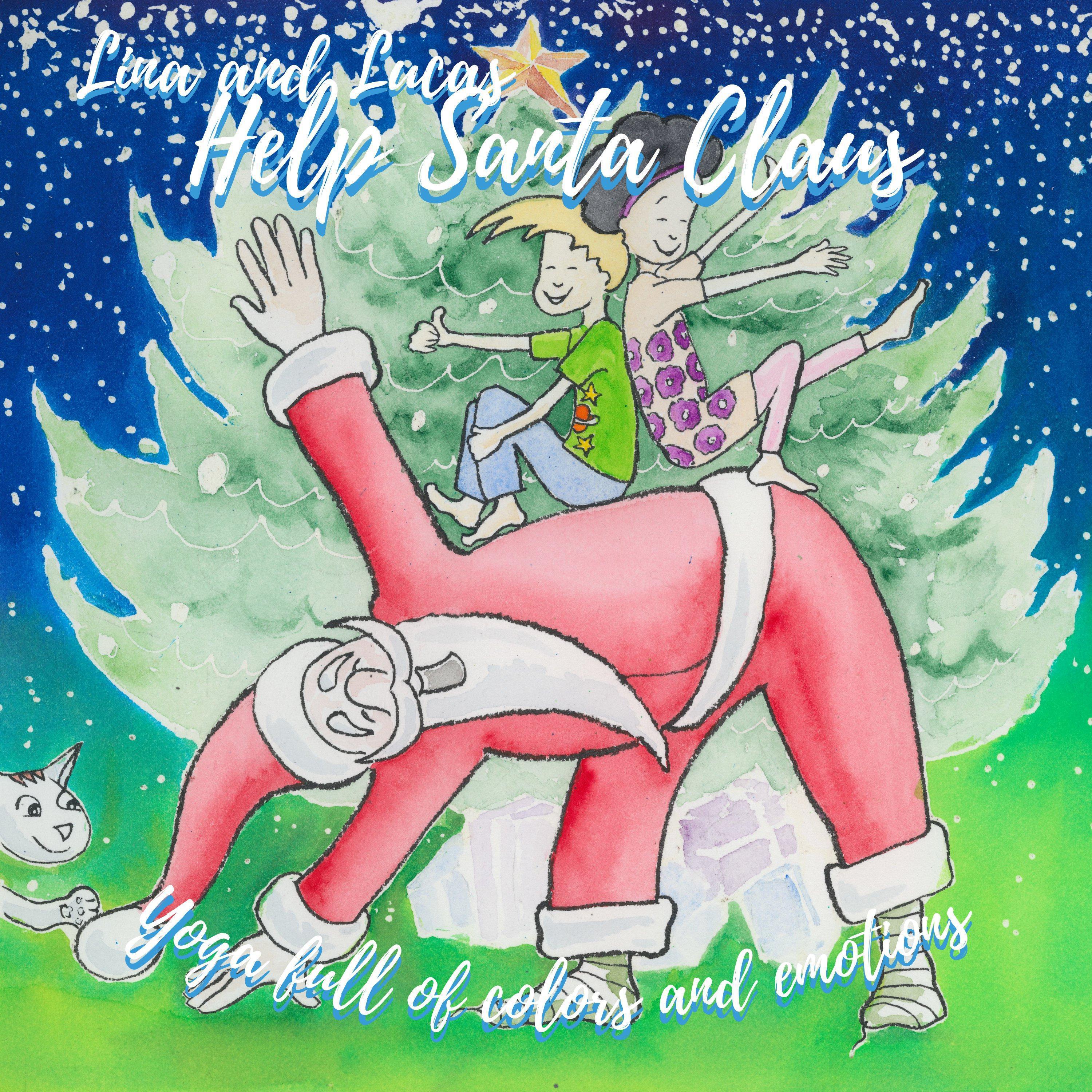 Lina and Lucas help Santa Claus.