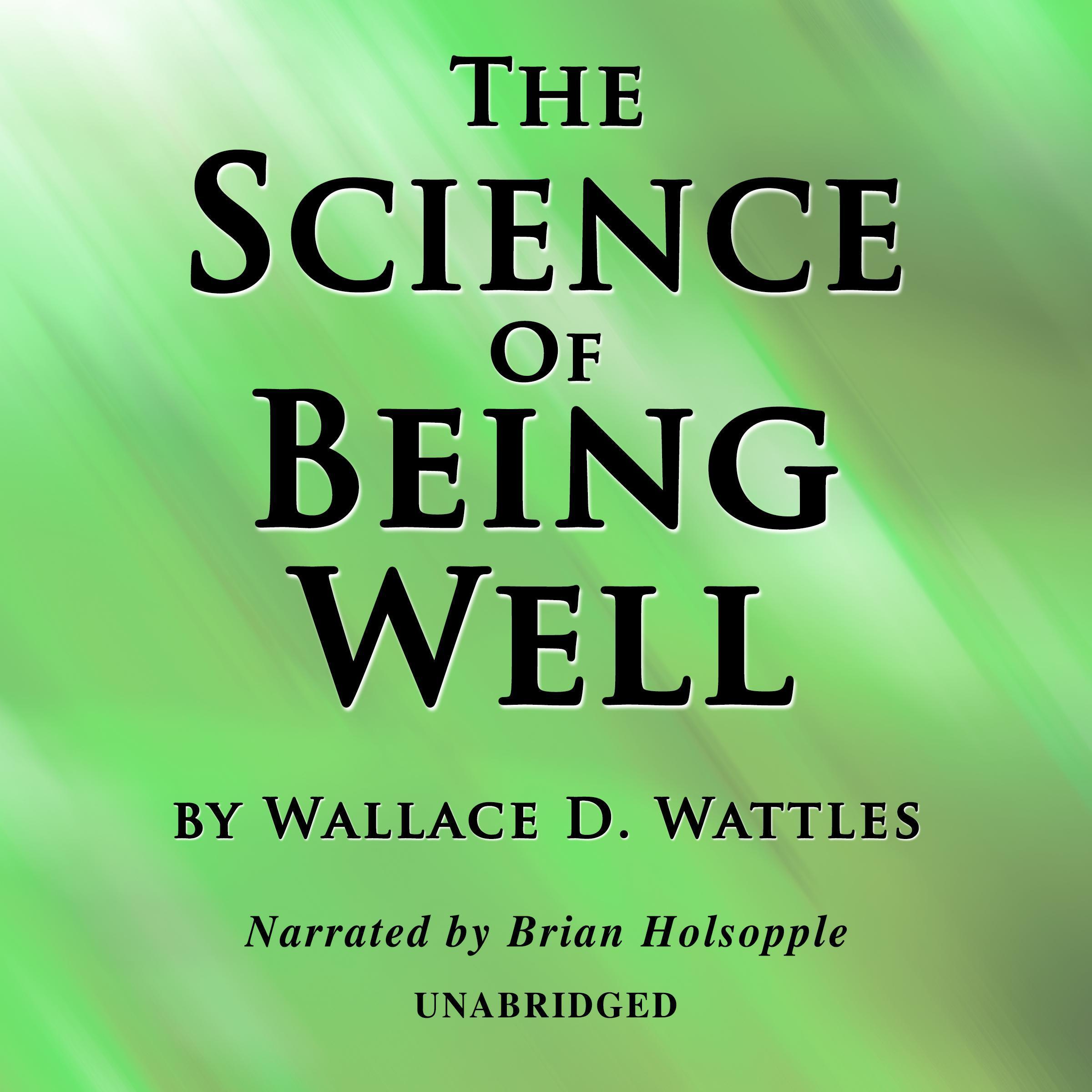 The Science Of Being Well