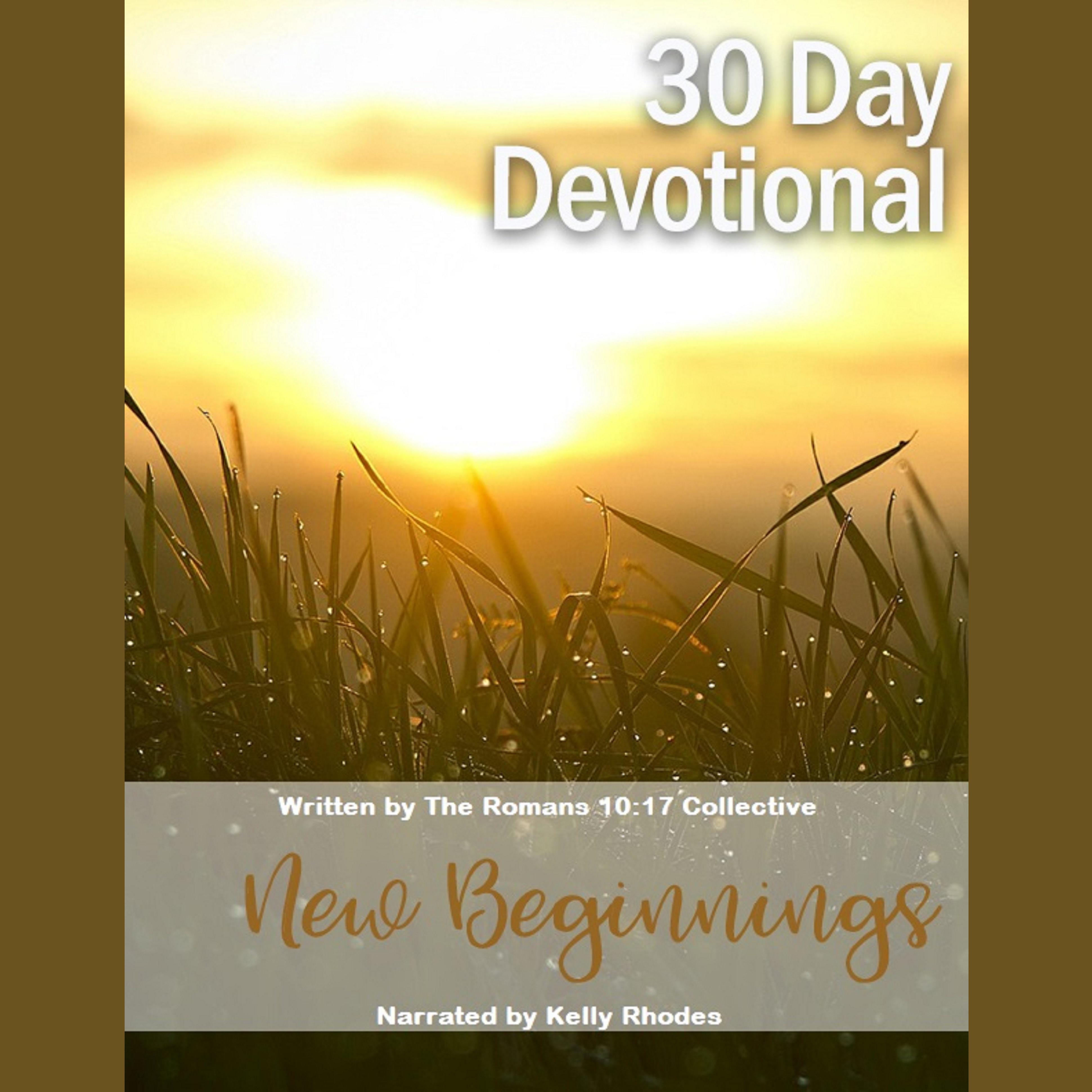 30 Day Devotional on New Beginnings
