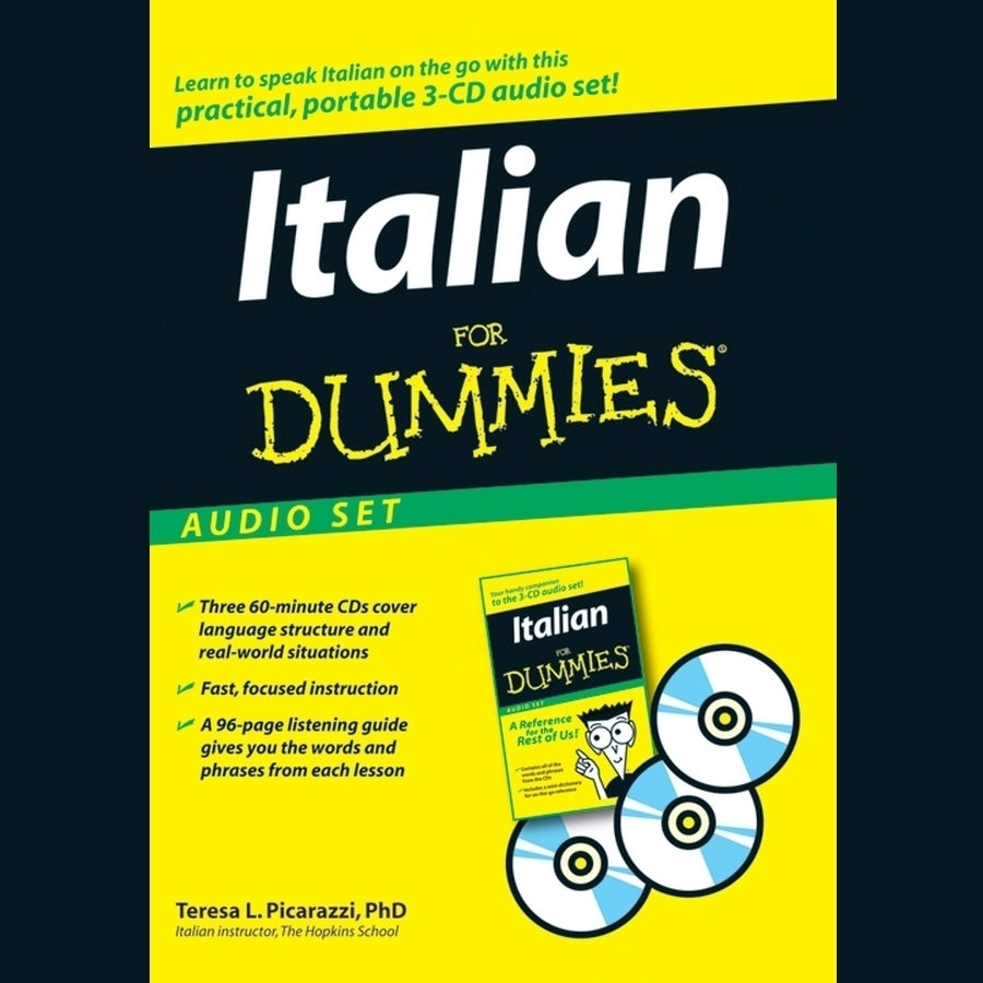 Italian for Dummies Audio Set