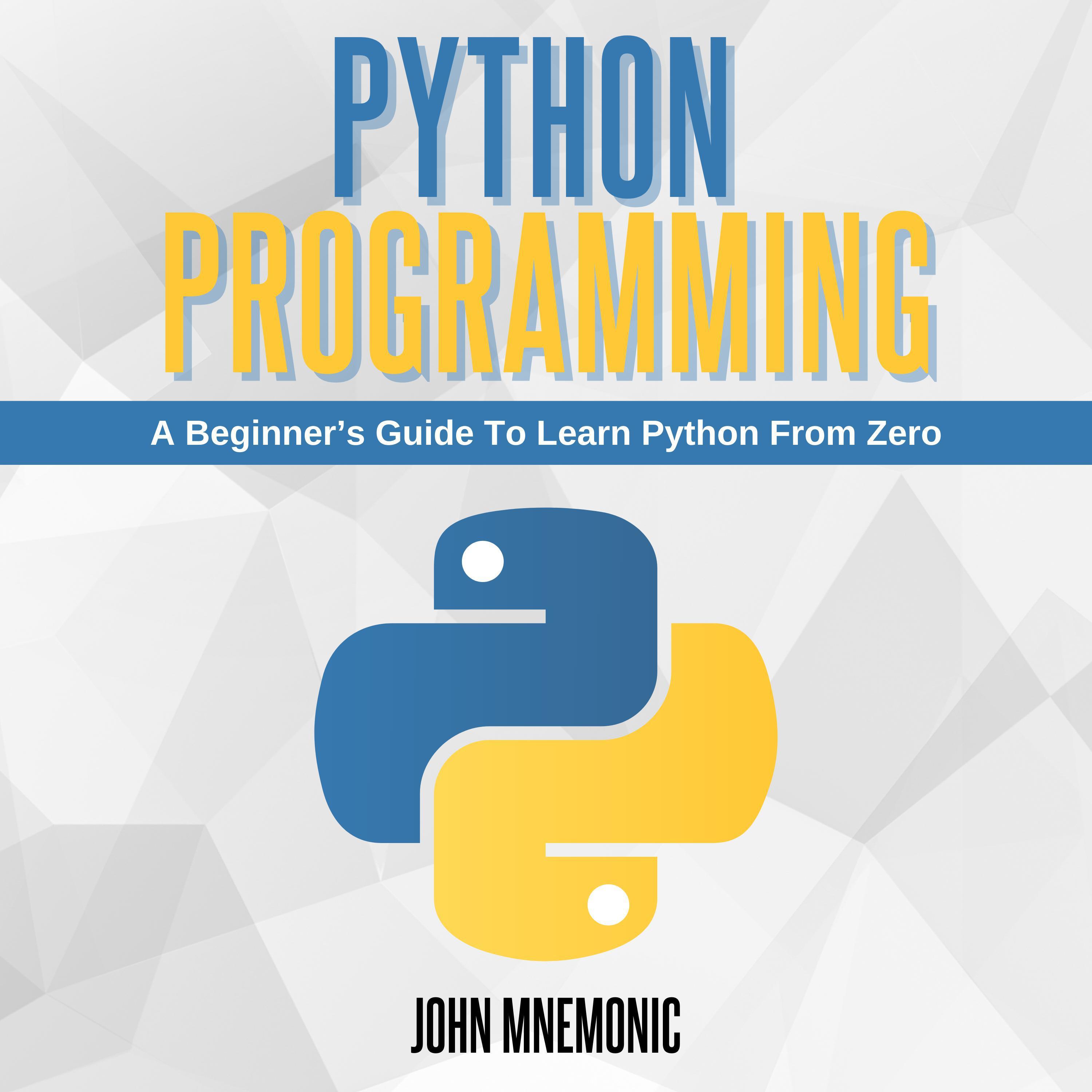 PYTHON PROGRAMMING