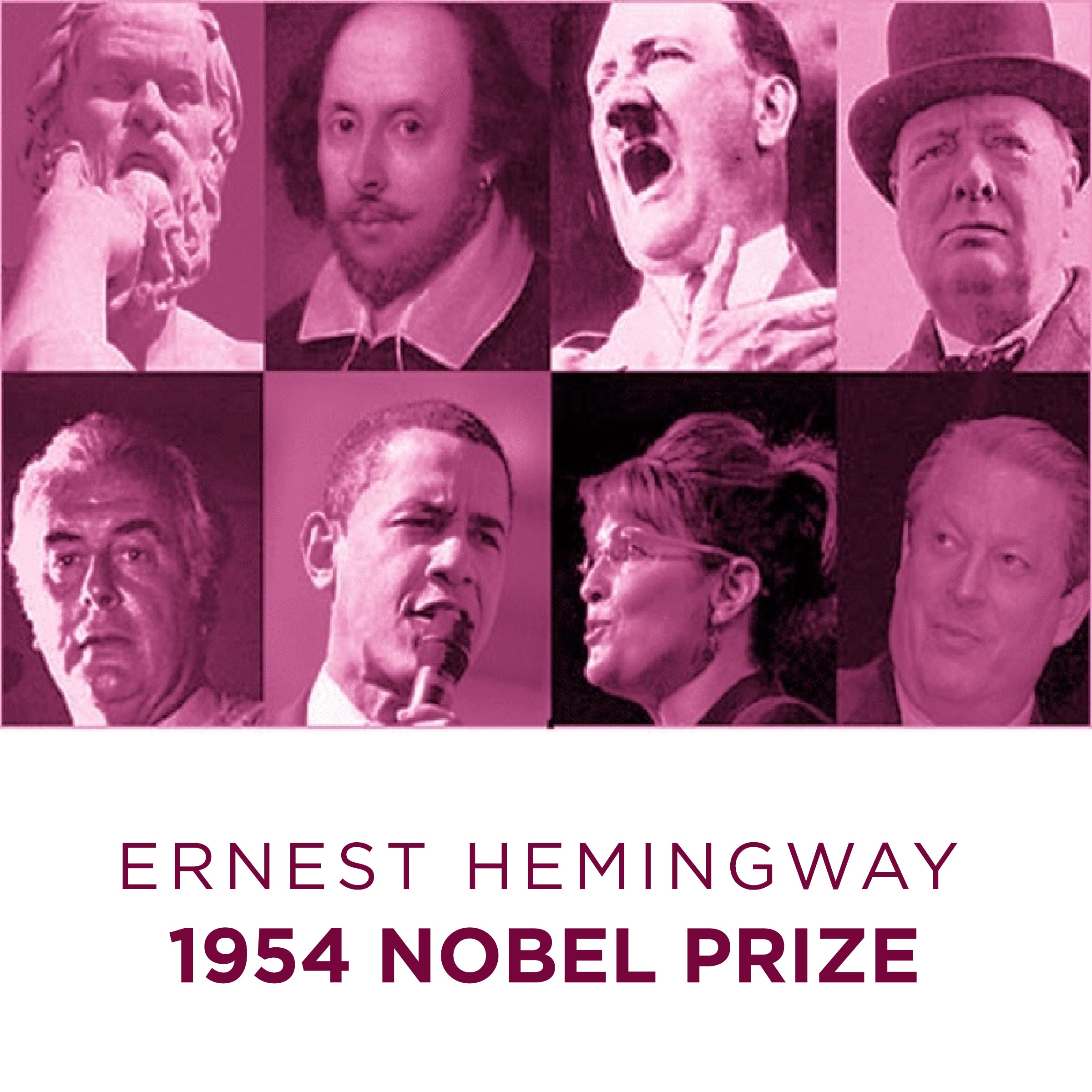 Ernest Hemingway  1954 Nobel Prize
