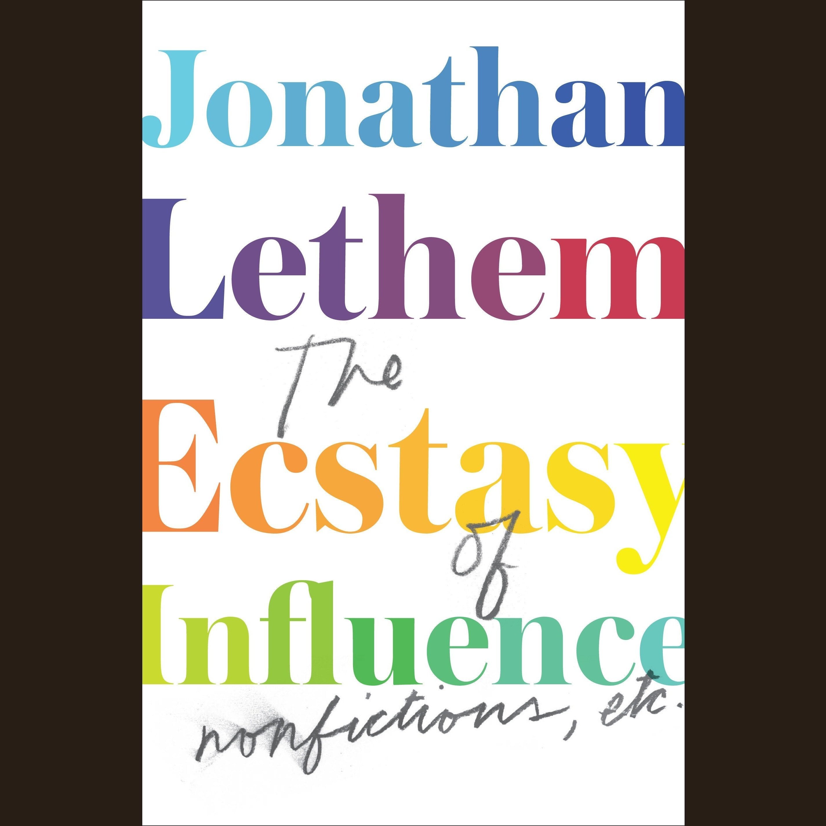 The Ecstasy of Influence