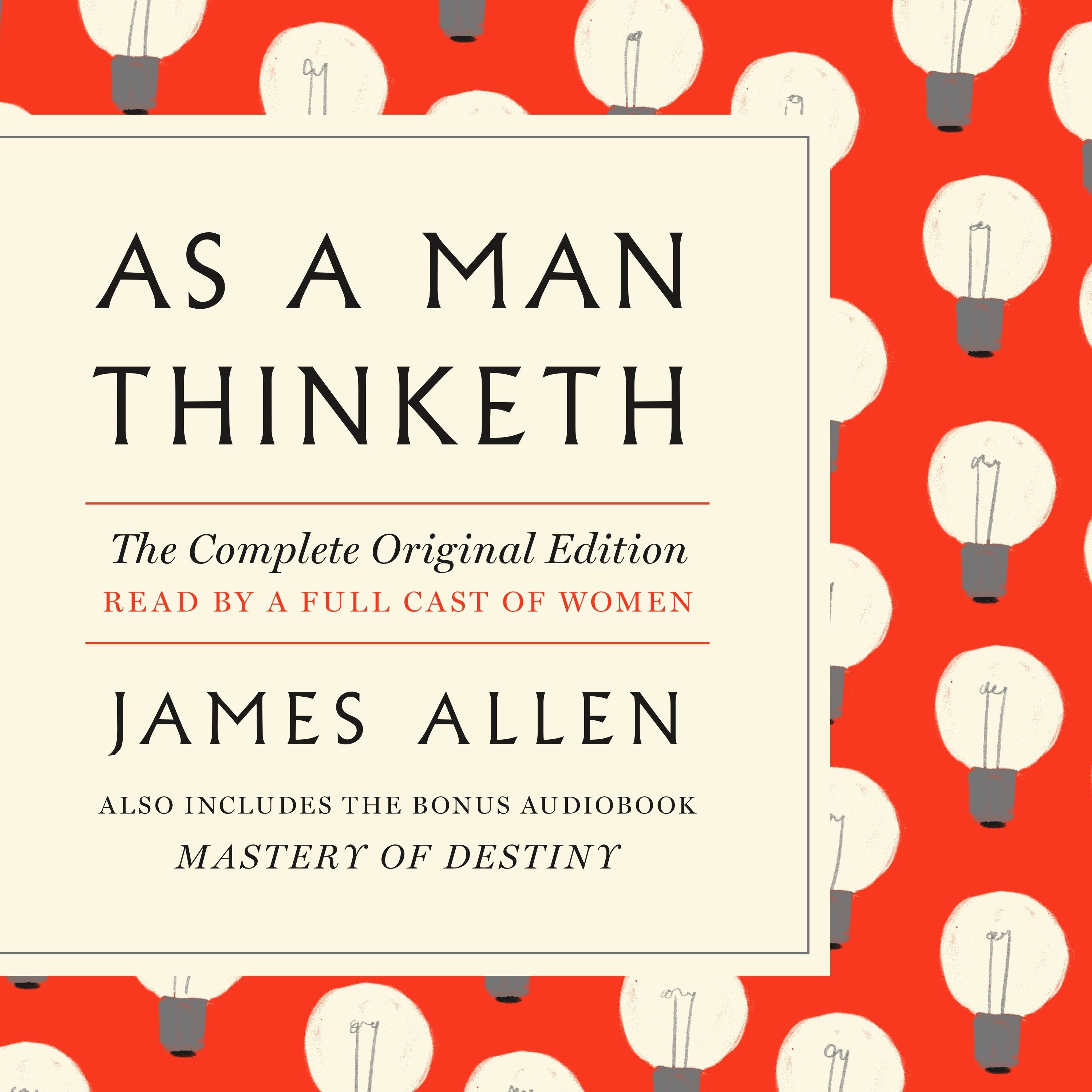 As a Man Thinketh
