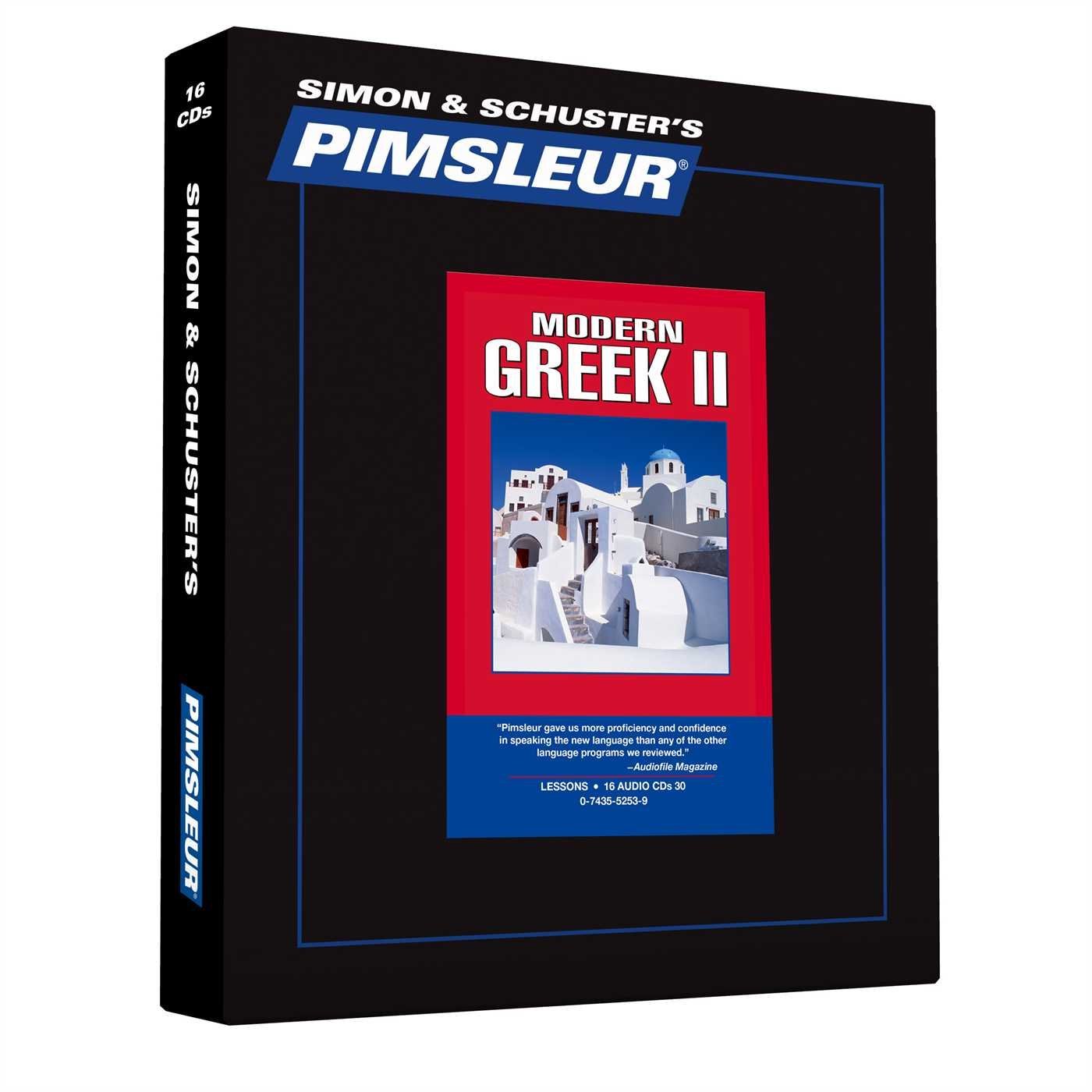 Pimsleur Modern Greek Level 2