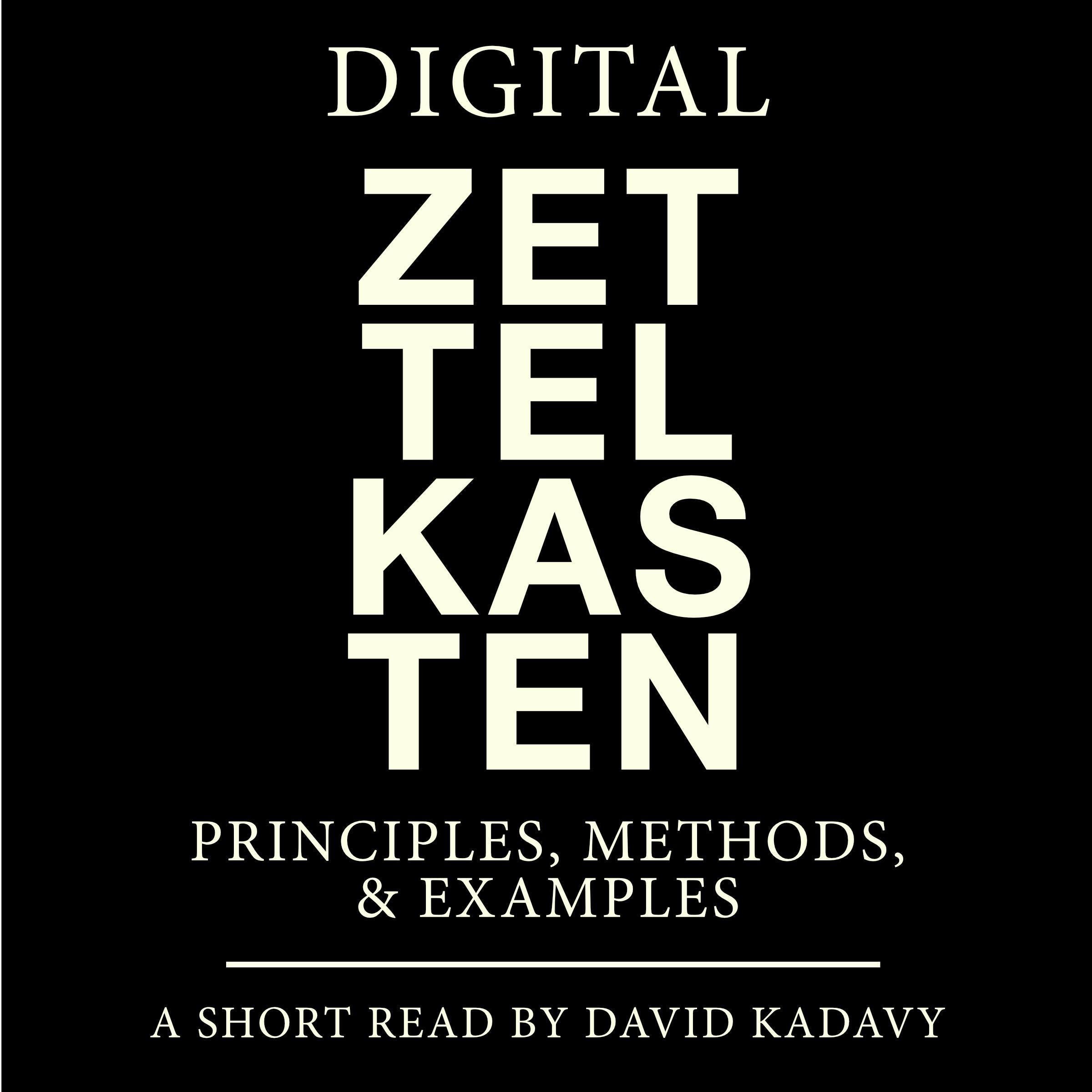Digital Zettelkasten