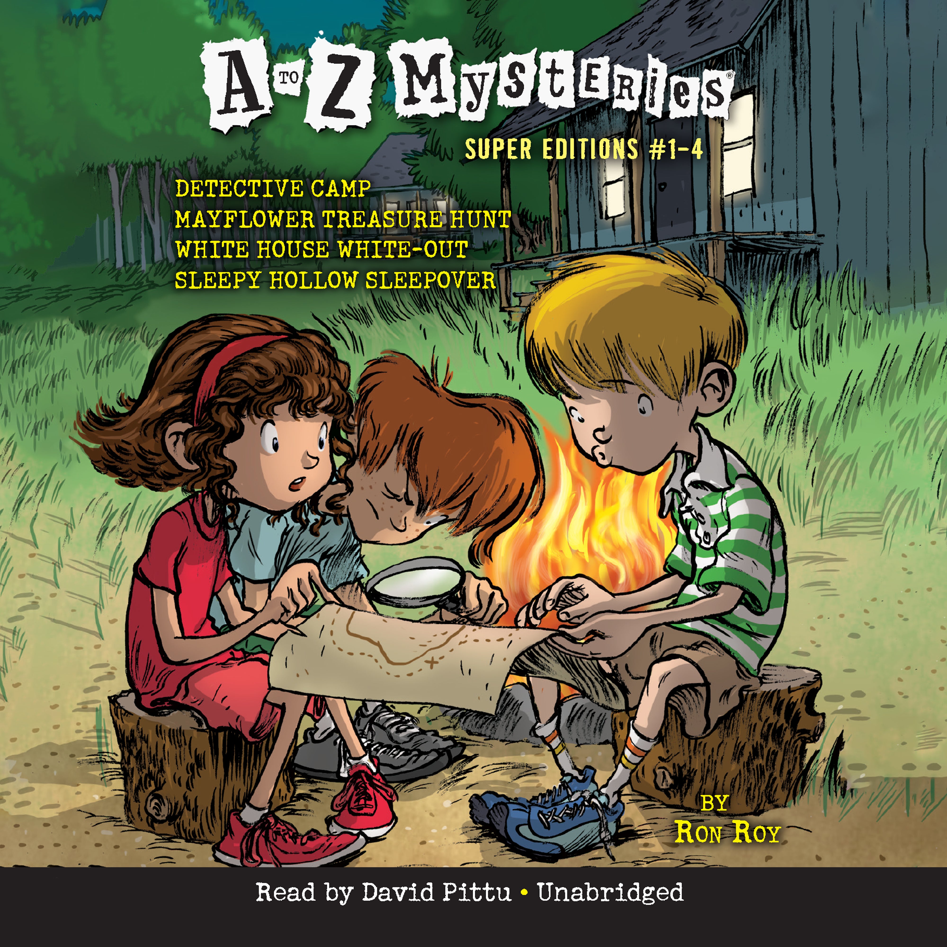 A to Z Mysteries Super Editions #1-4