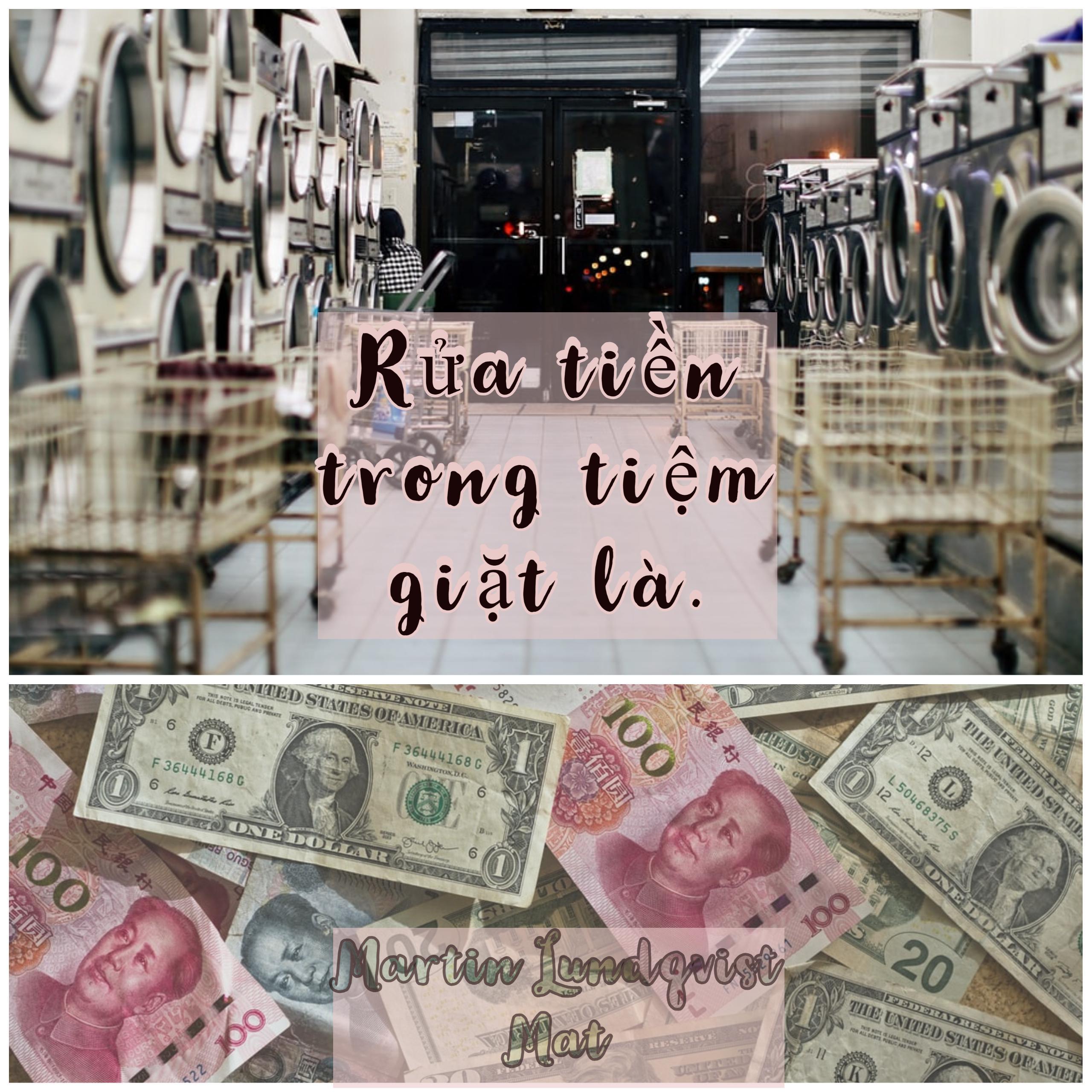 Rửa tiền trong tiệm giặt là.