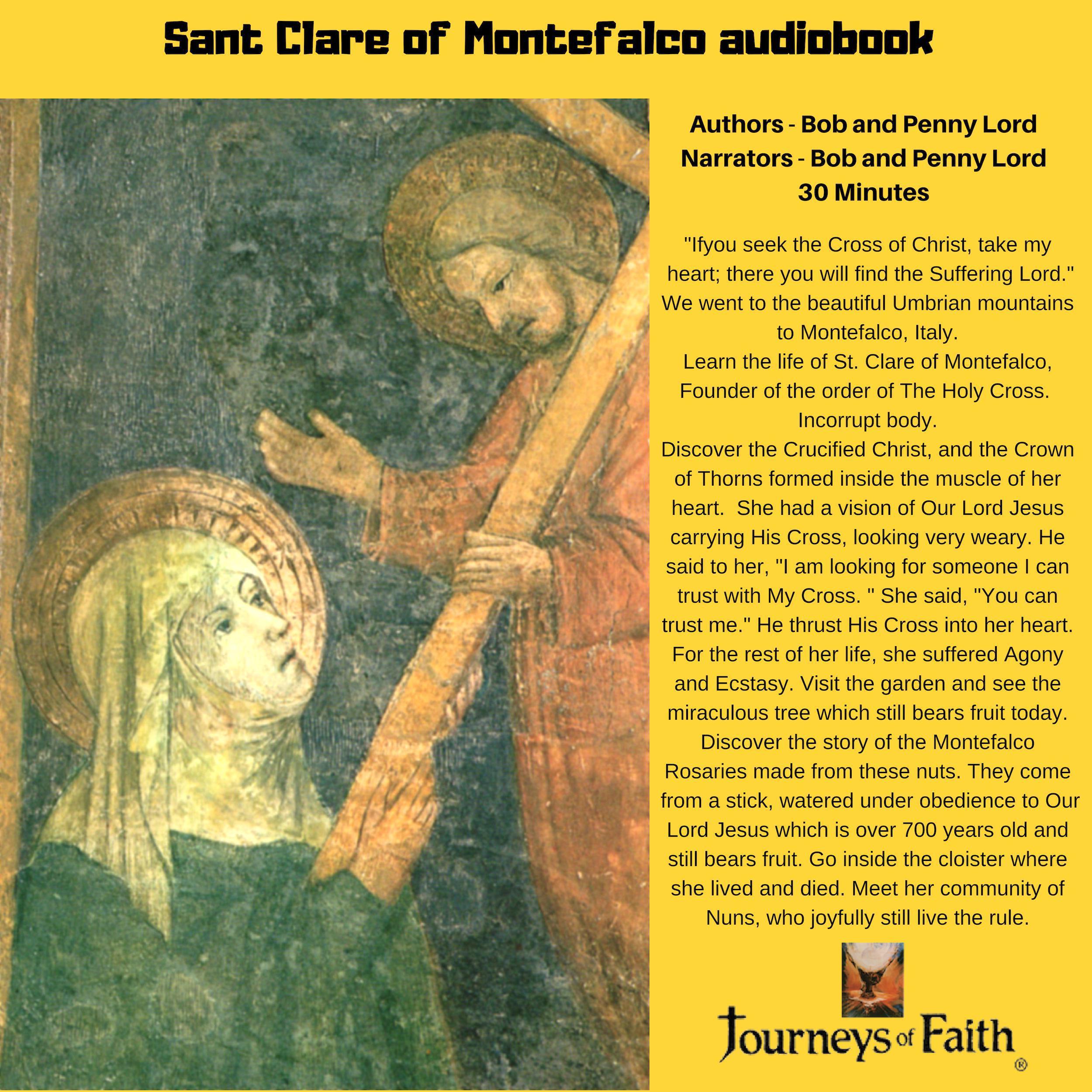 Saint Clare of Montefalco audiobook