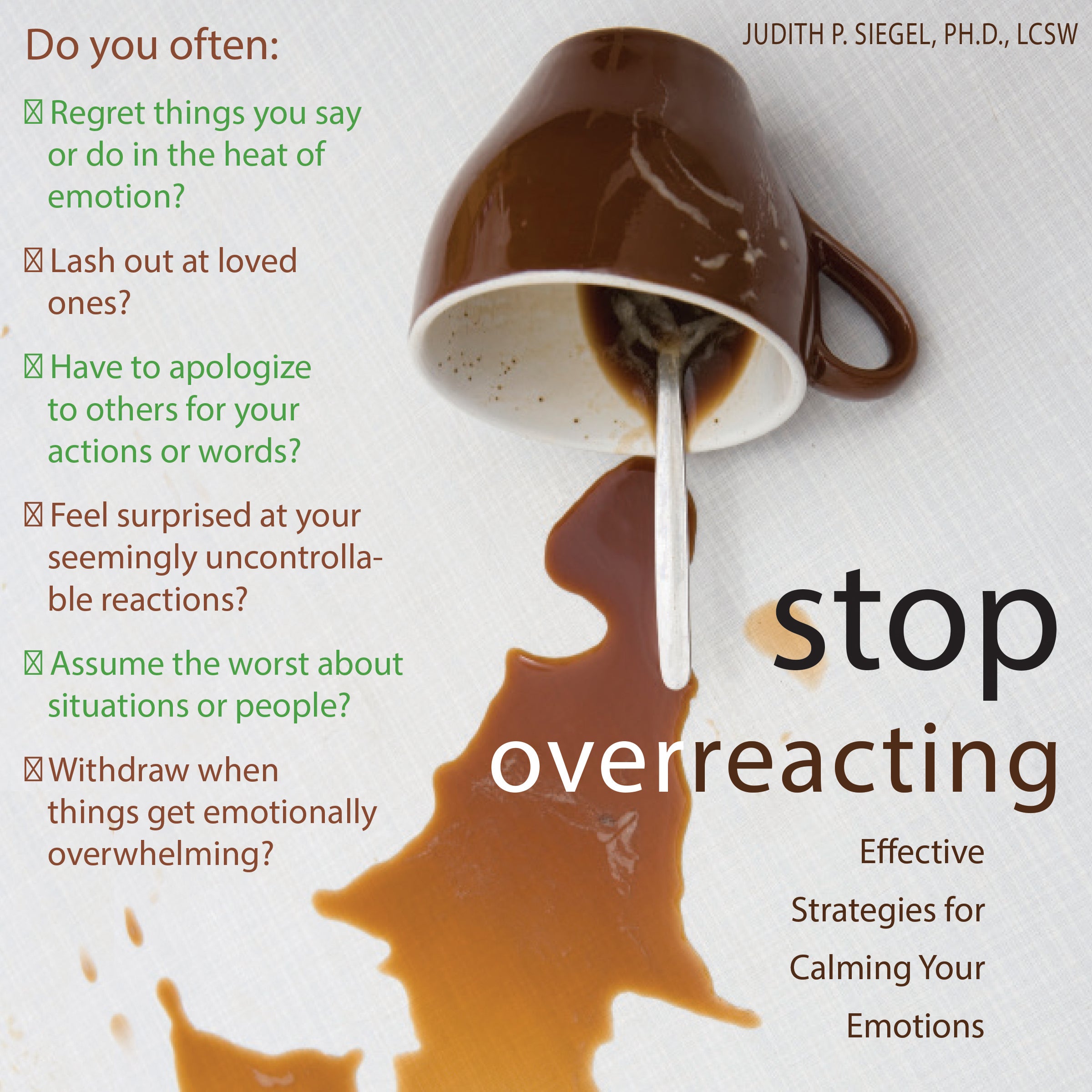 Stop Overreacting