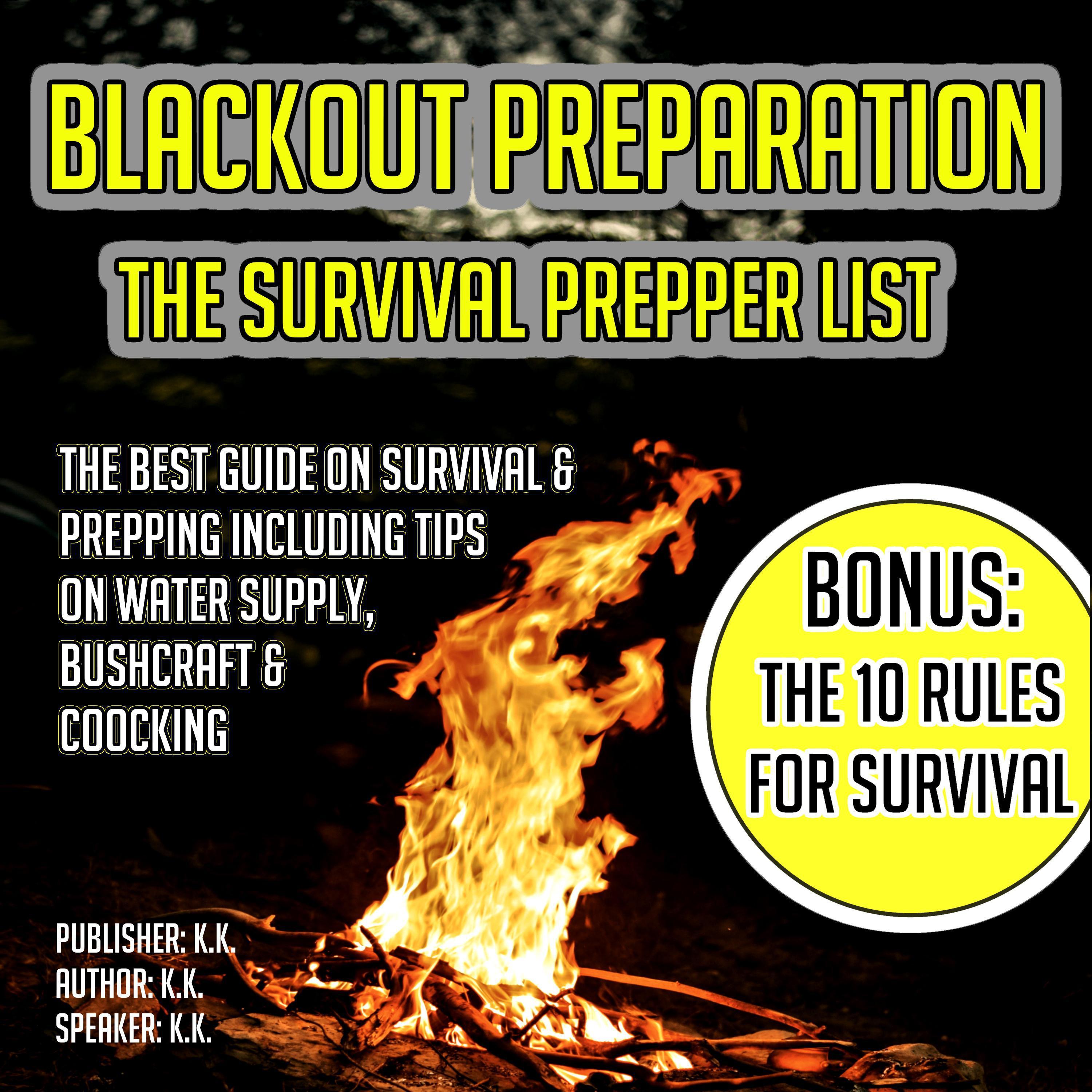 Blackout Preparation: The Survival Prepper List