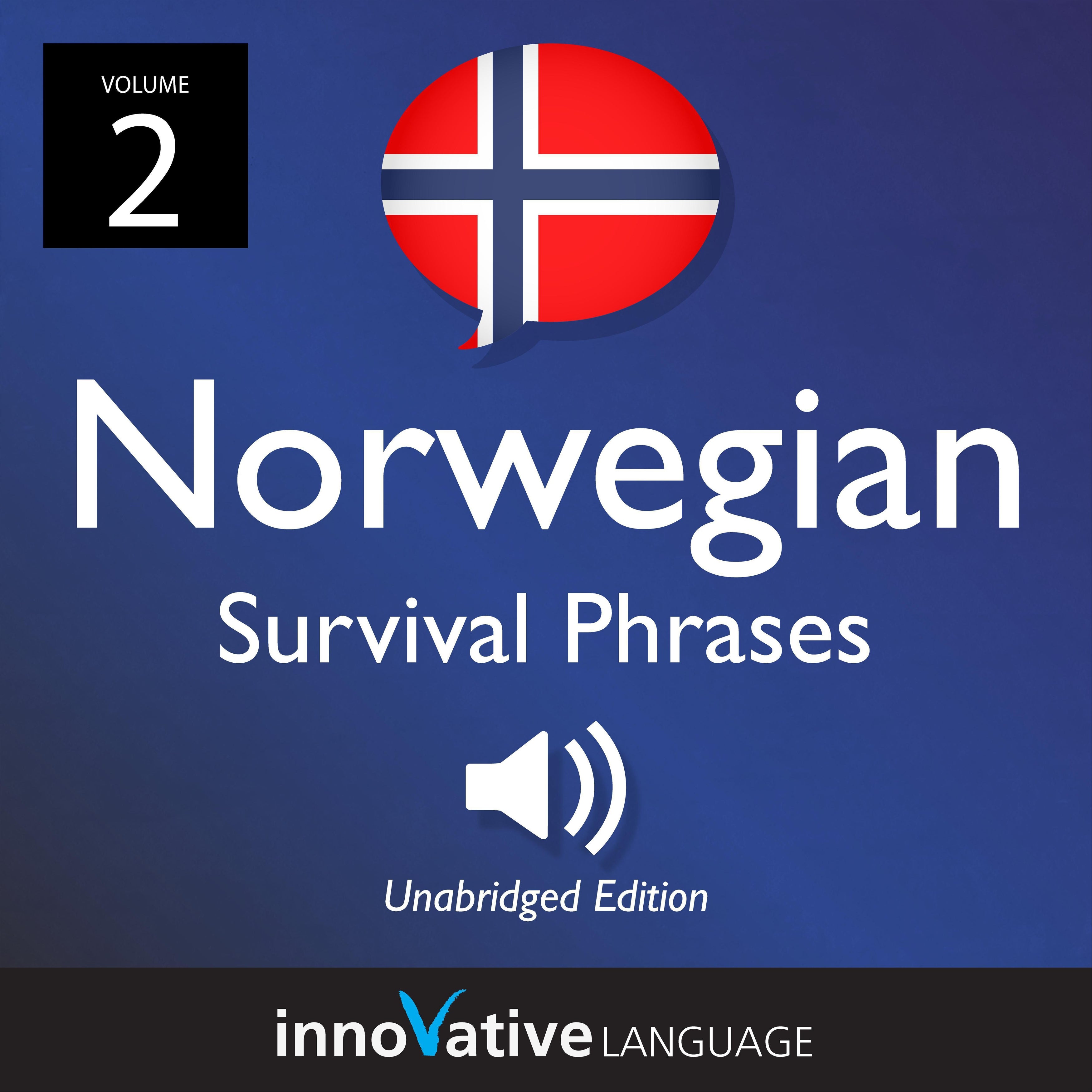 Learn Norwegian: Norwegian Survival Phrases, Volume 2