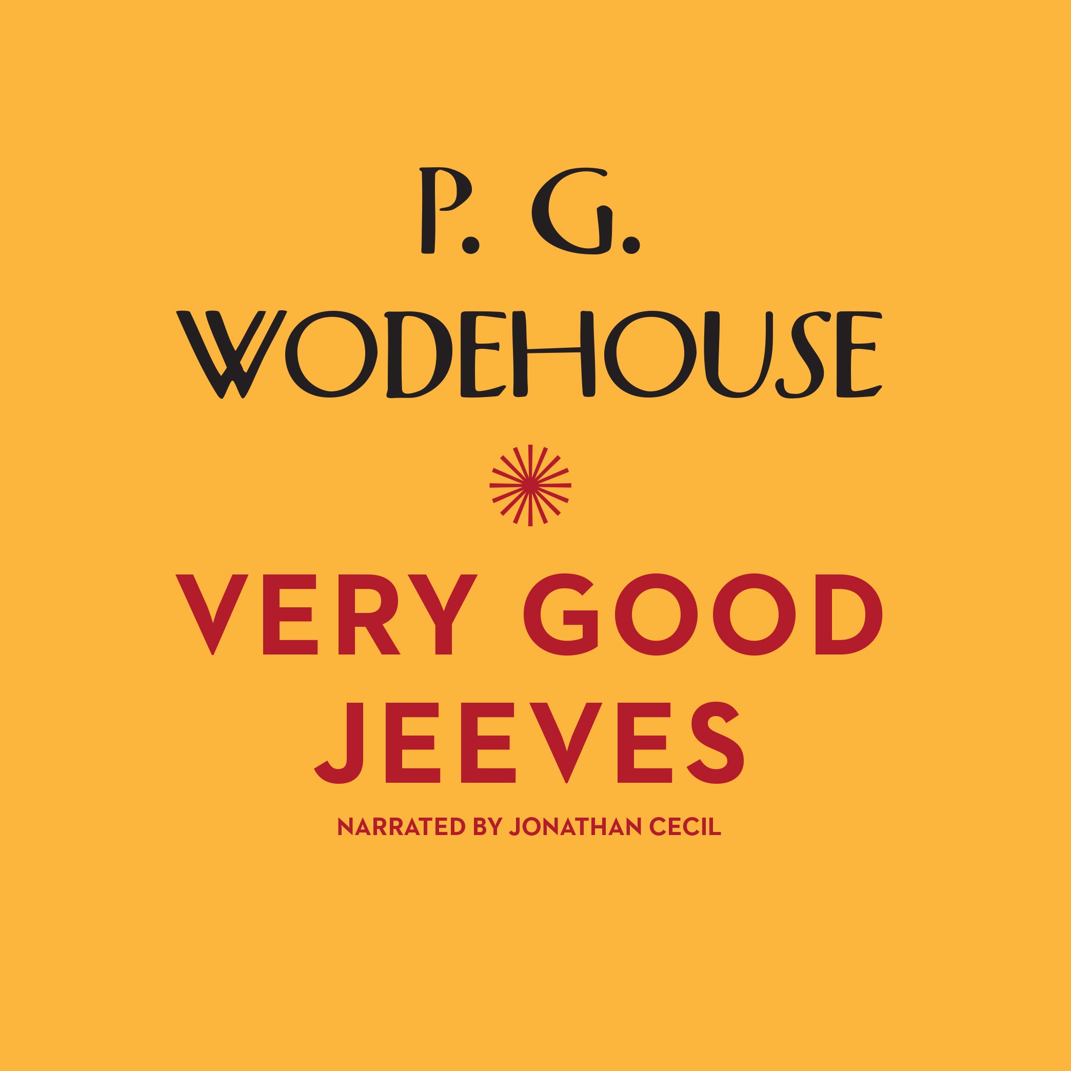 Very Good, Jeeves