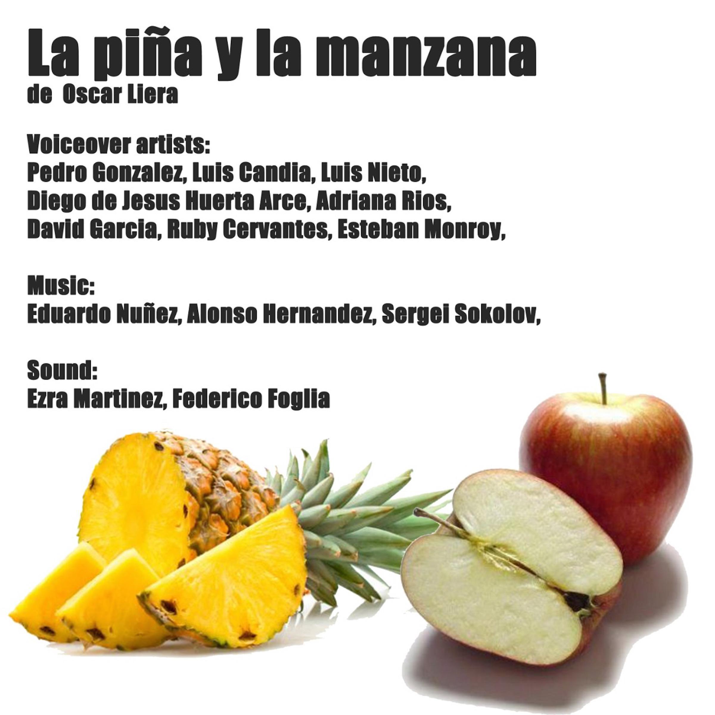 La piña y la manzana