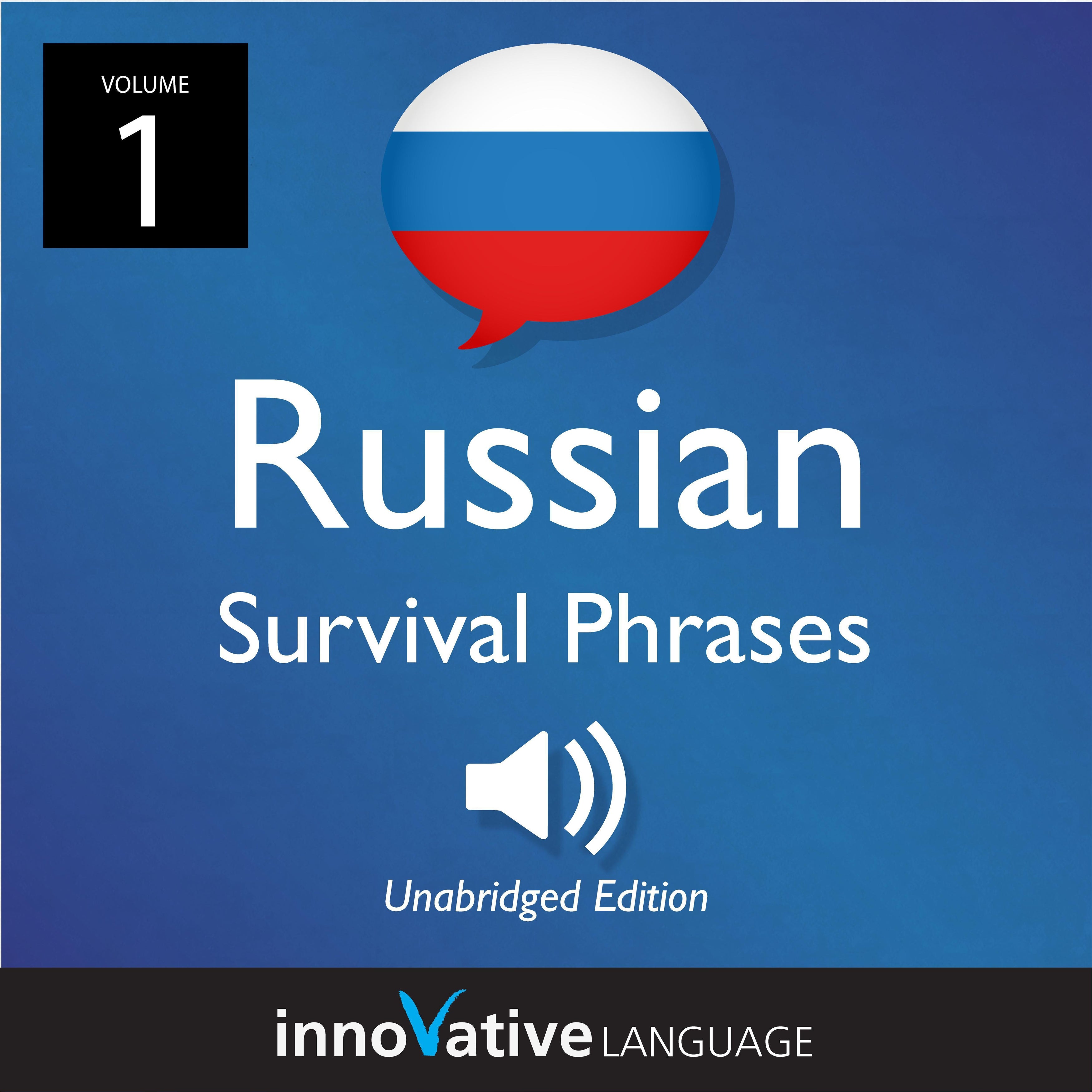 Learn Russian: Russian Survival Phrases, Volume 1