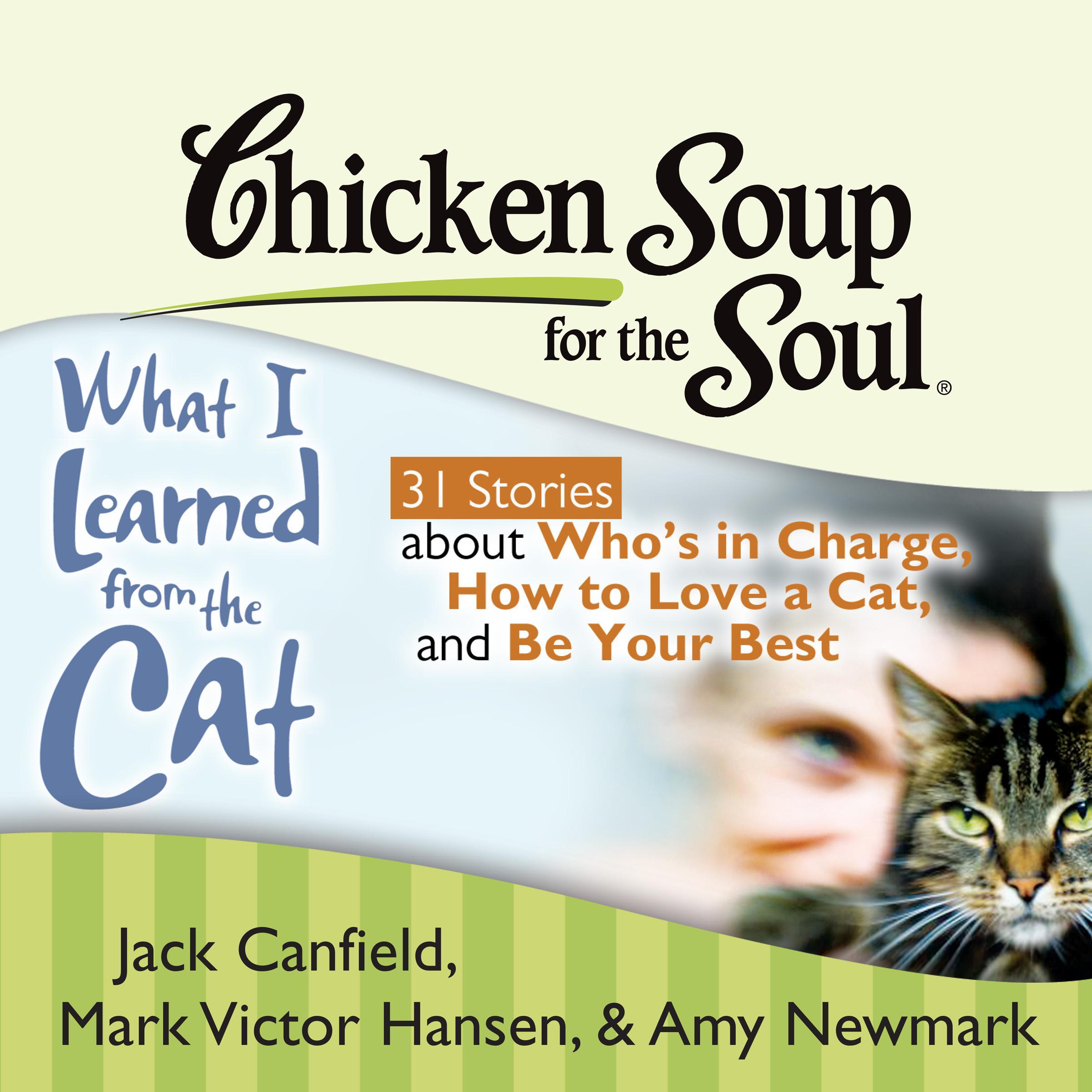 Chicken Soup for the Soul: What I Learned from the Cat - 31 Stories about Who's in Charge, How to Love a Cat, and Be Your Best