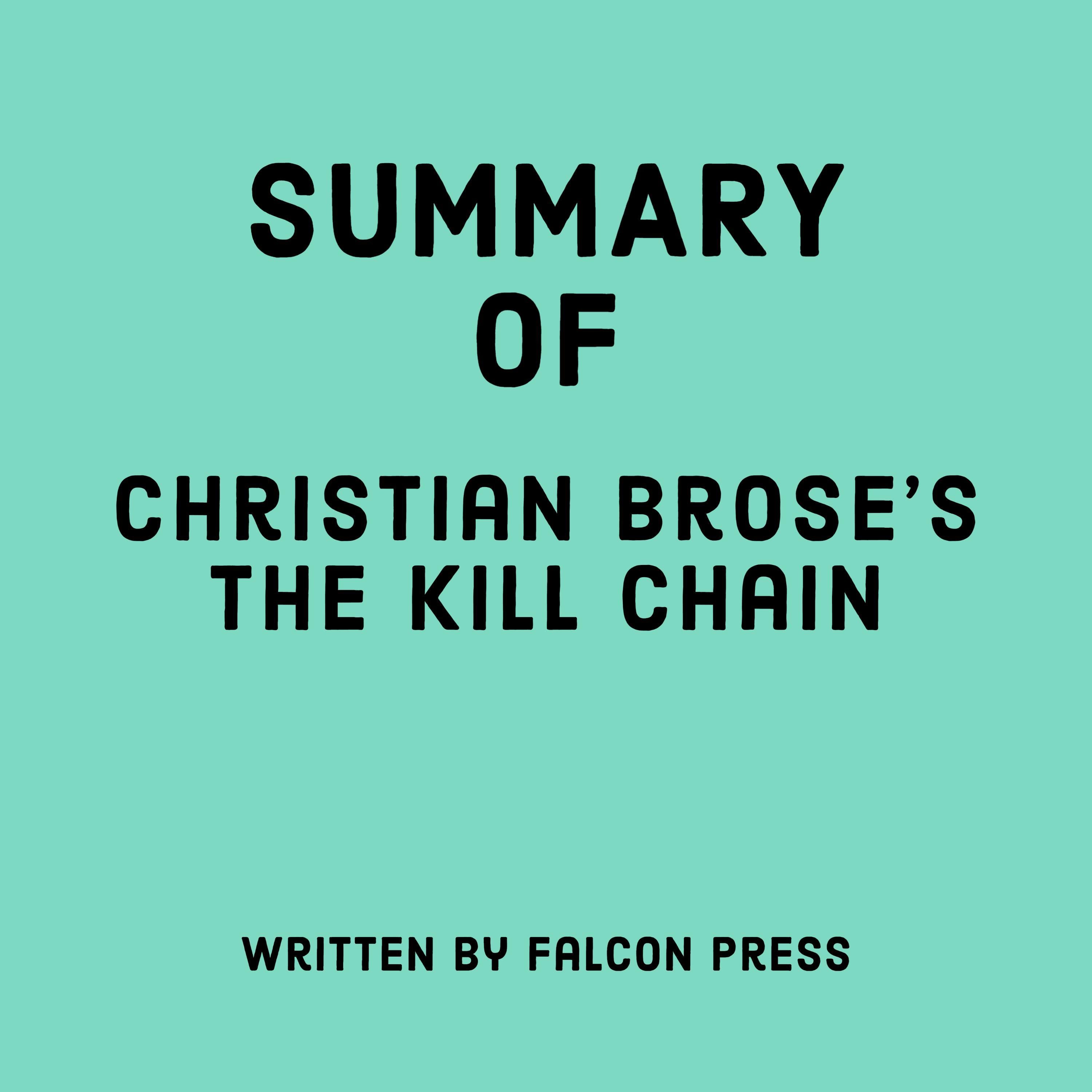 Summary of Christian Brose's The Kill Chain