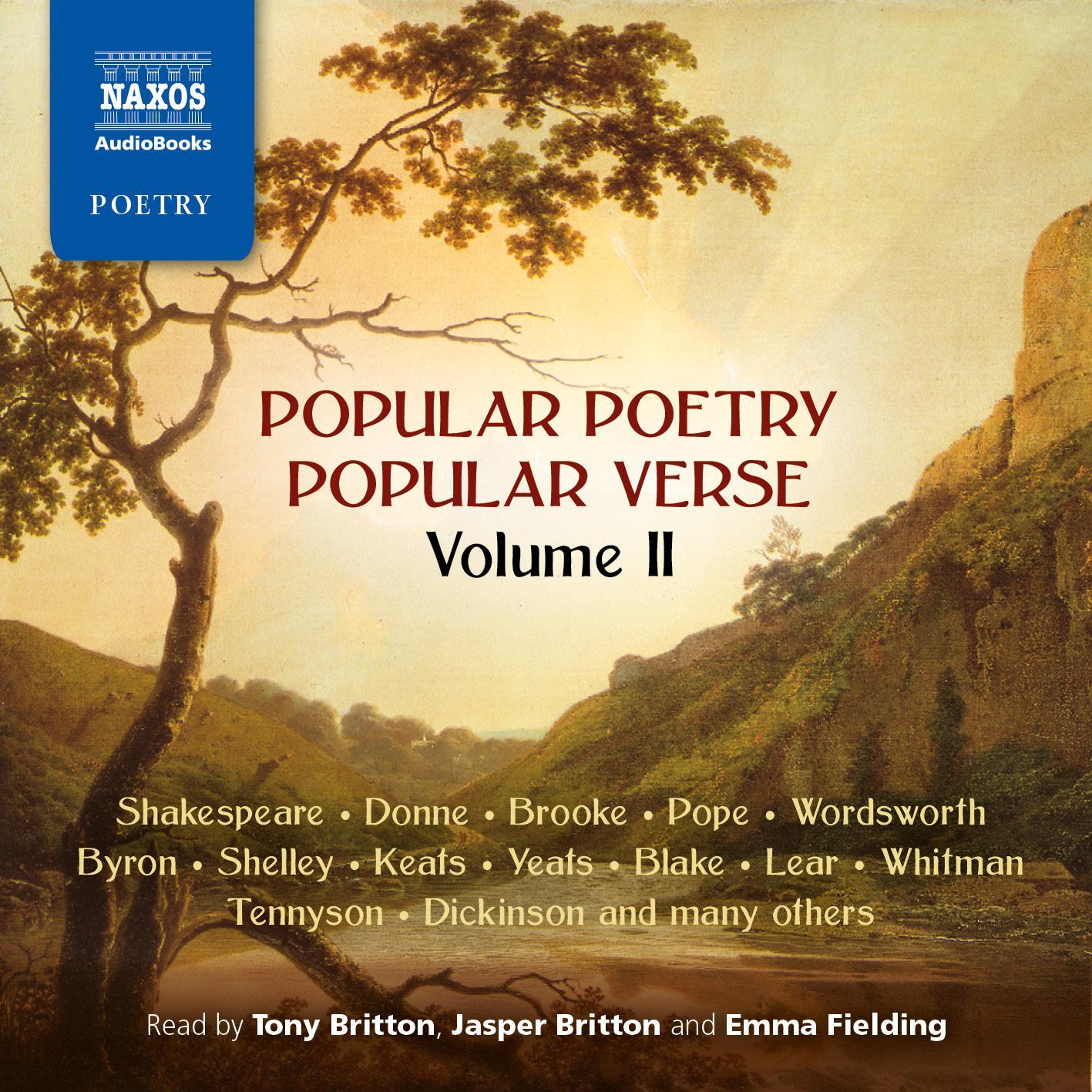 Popular Poetry, Popular Verse – Volume II