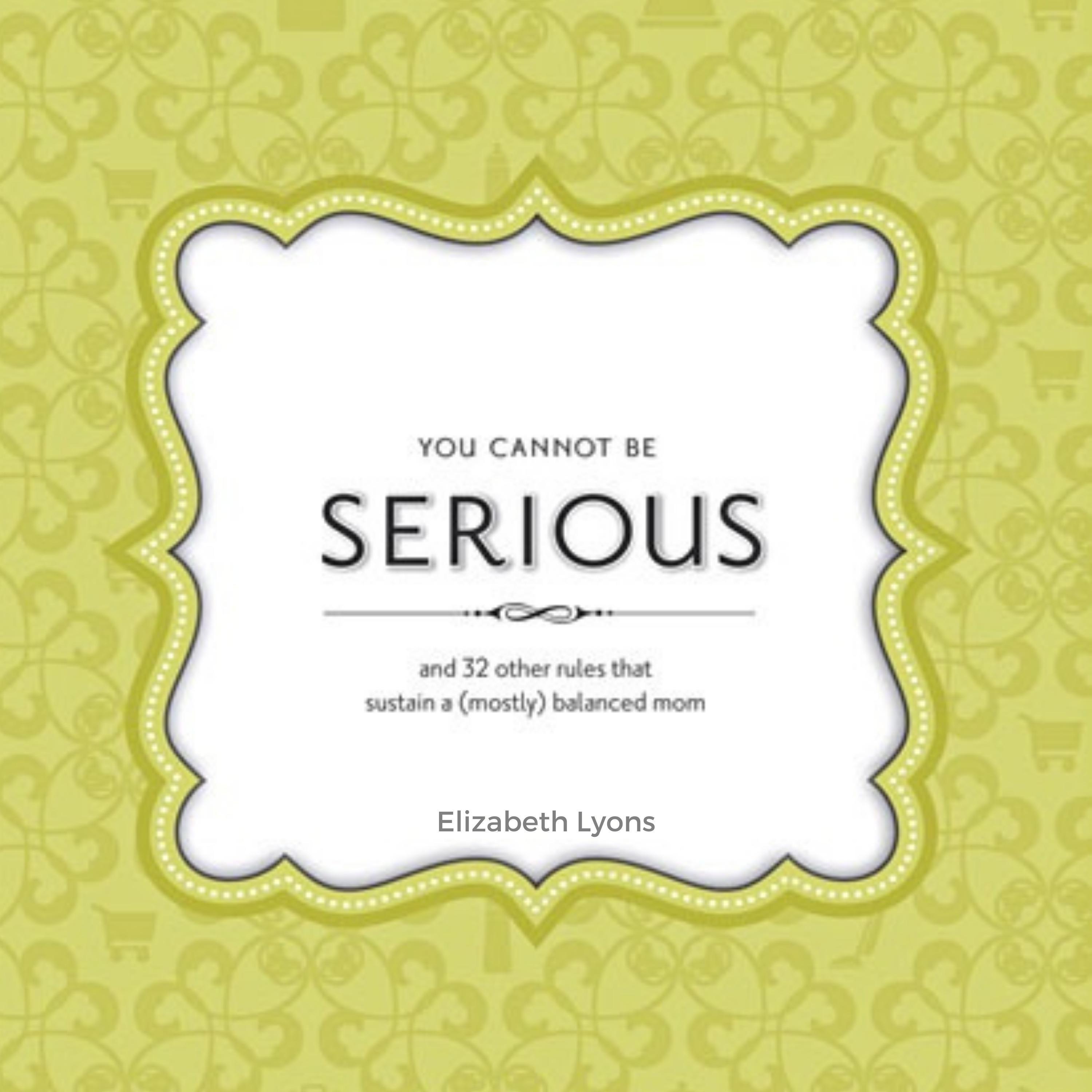 You Cannot Be Serious