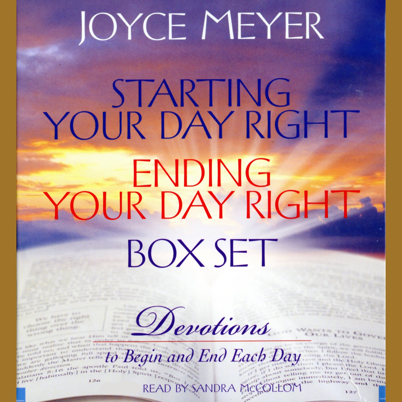 Starting Your Day Right/Ending Your Day Right Box Set