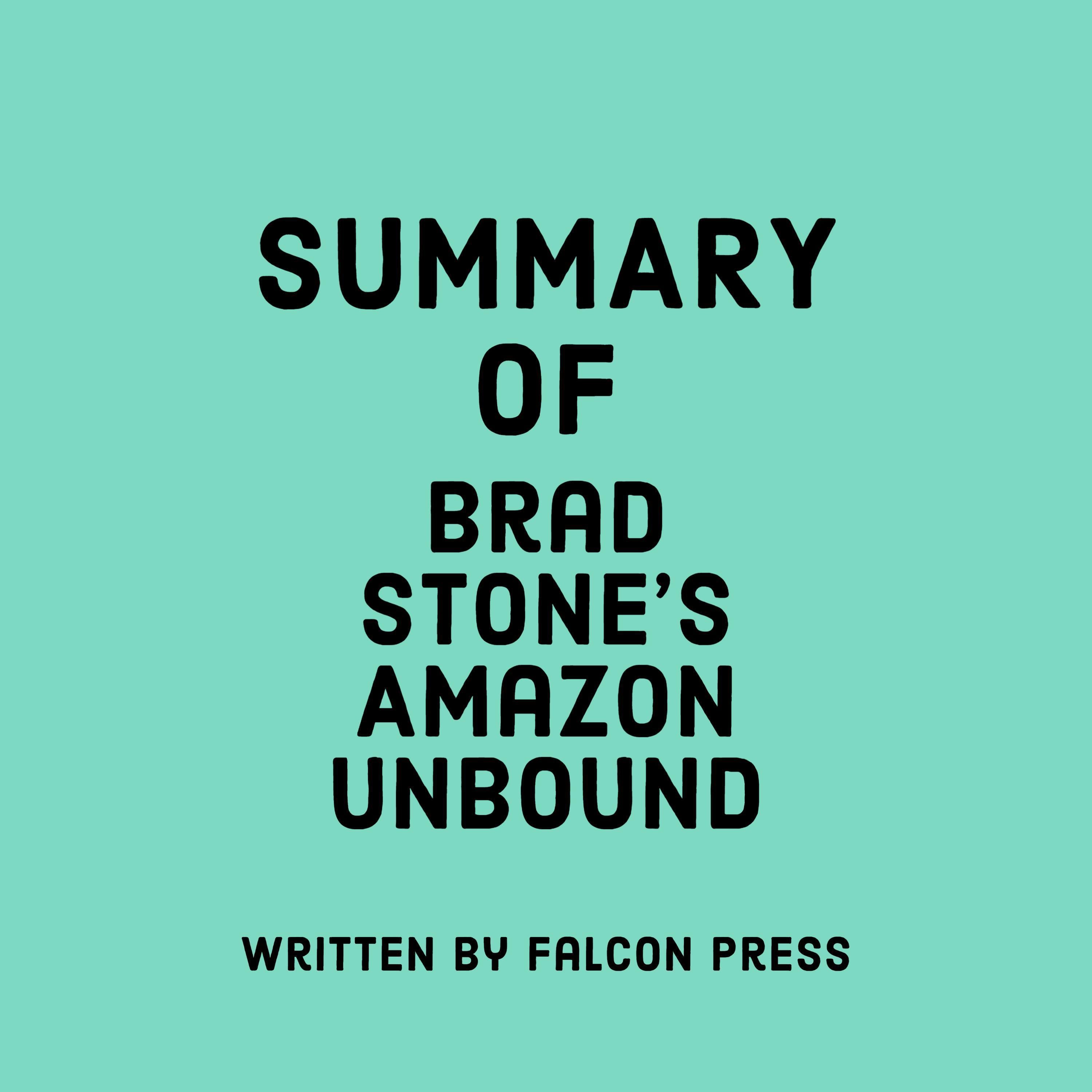 Summary of Brad Stone's Amazon Unbound