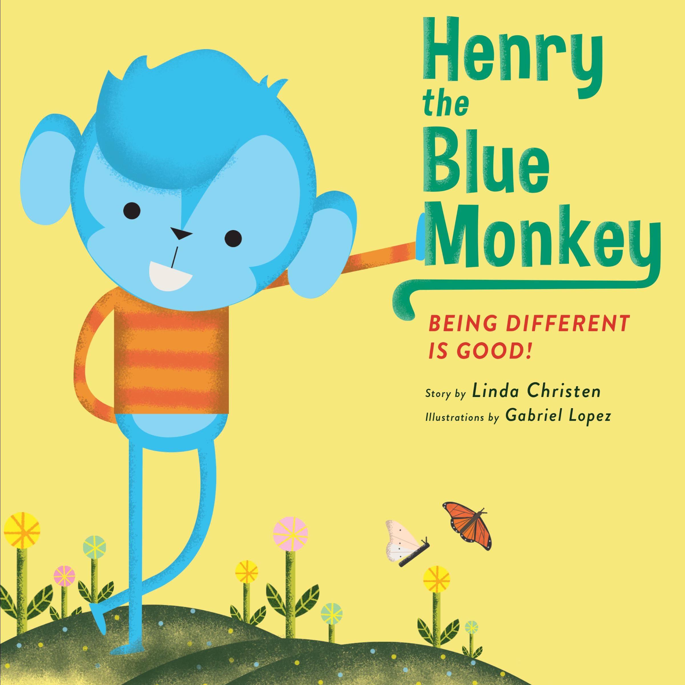 Henry the Blue Monkey