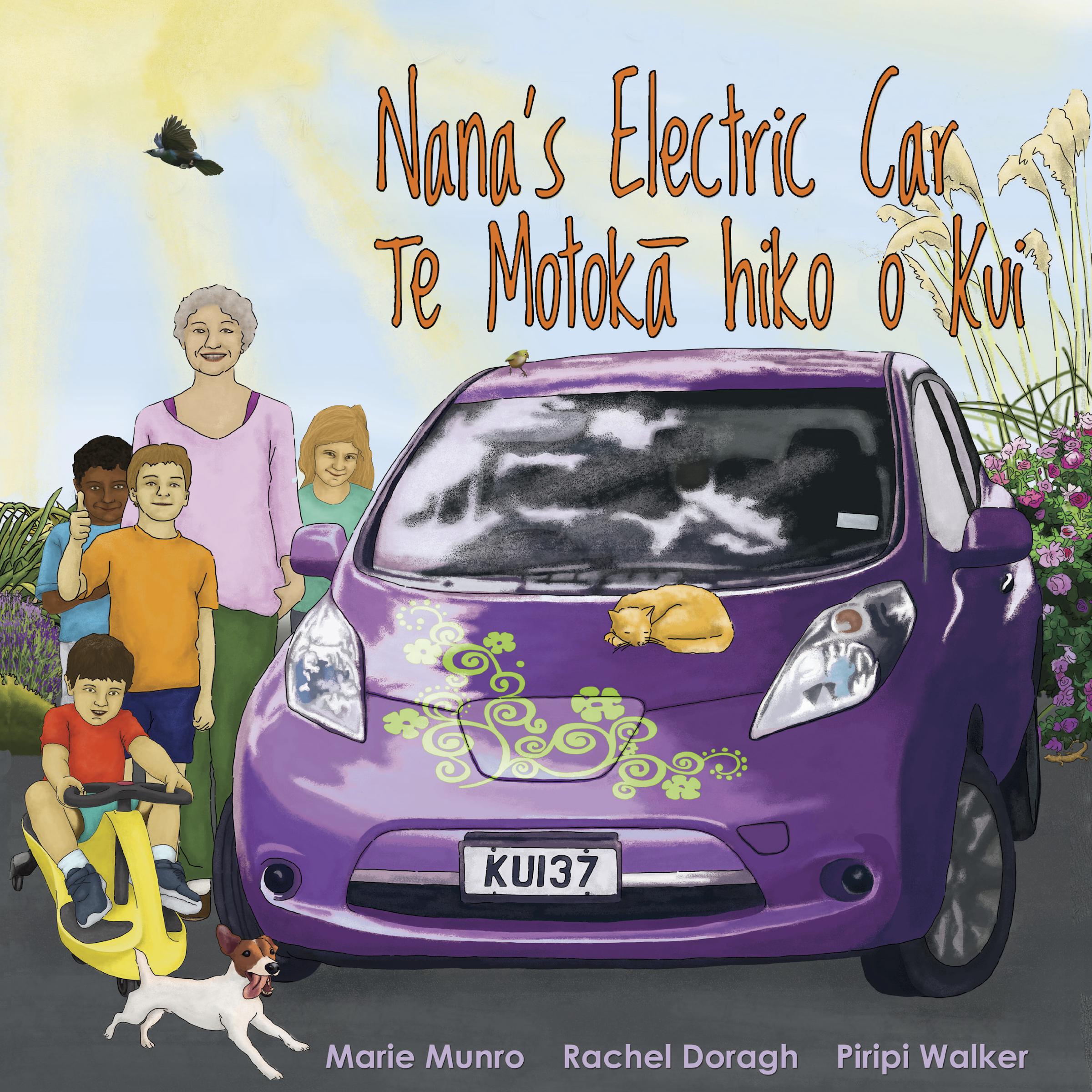 Nana’s Electric Car - Te Motokā Hiko o Kui