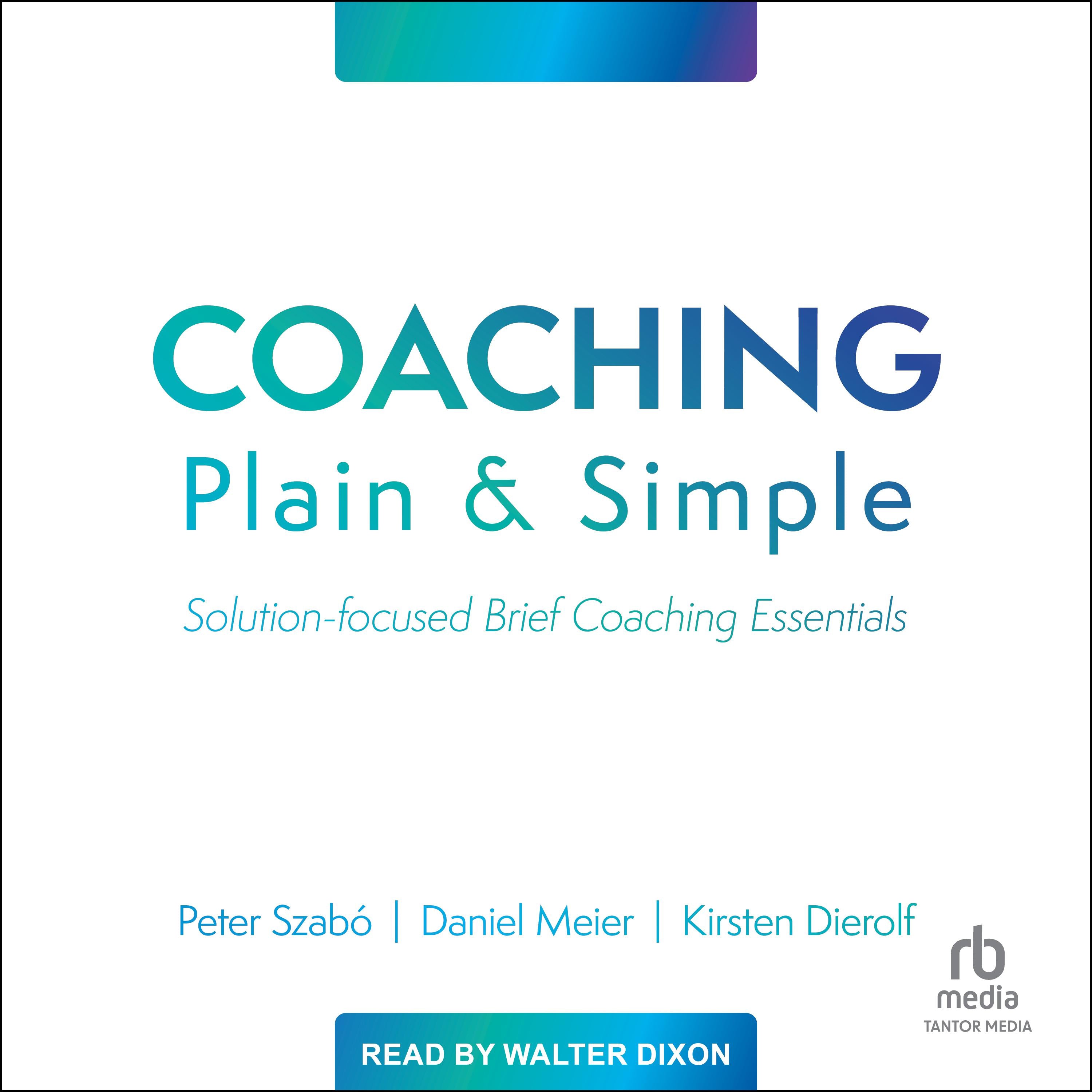 Coaching Plain and Simple