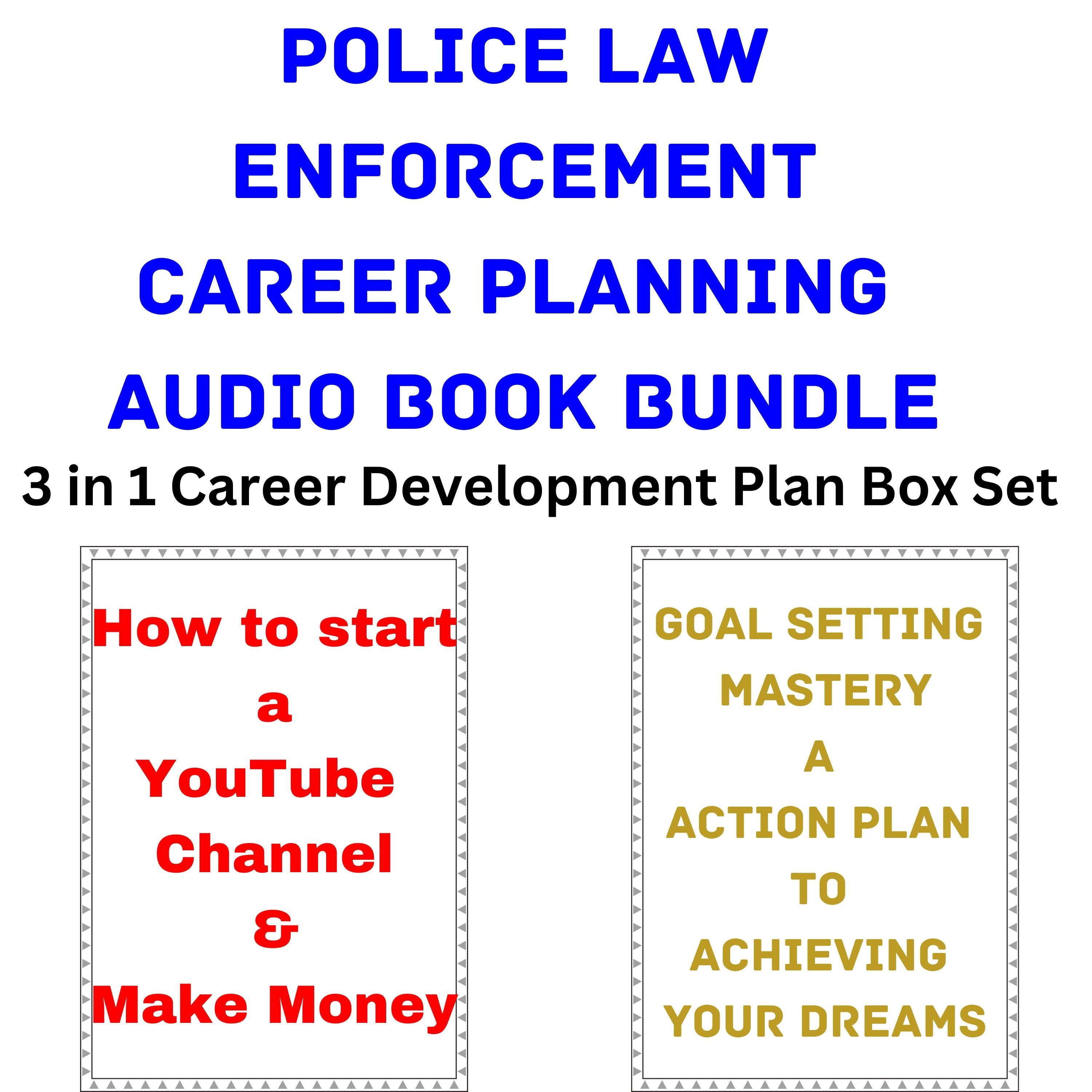 Police Law Enforcement Career Planning Audio Book Bundle