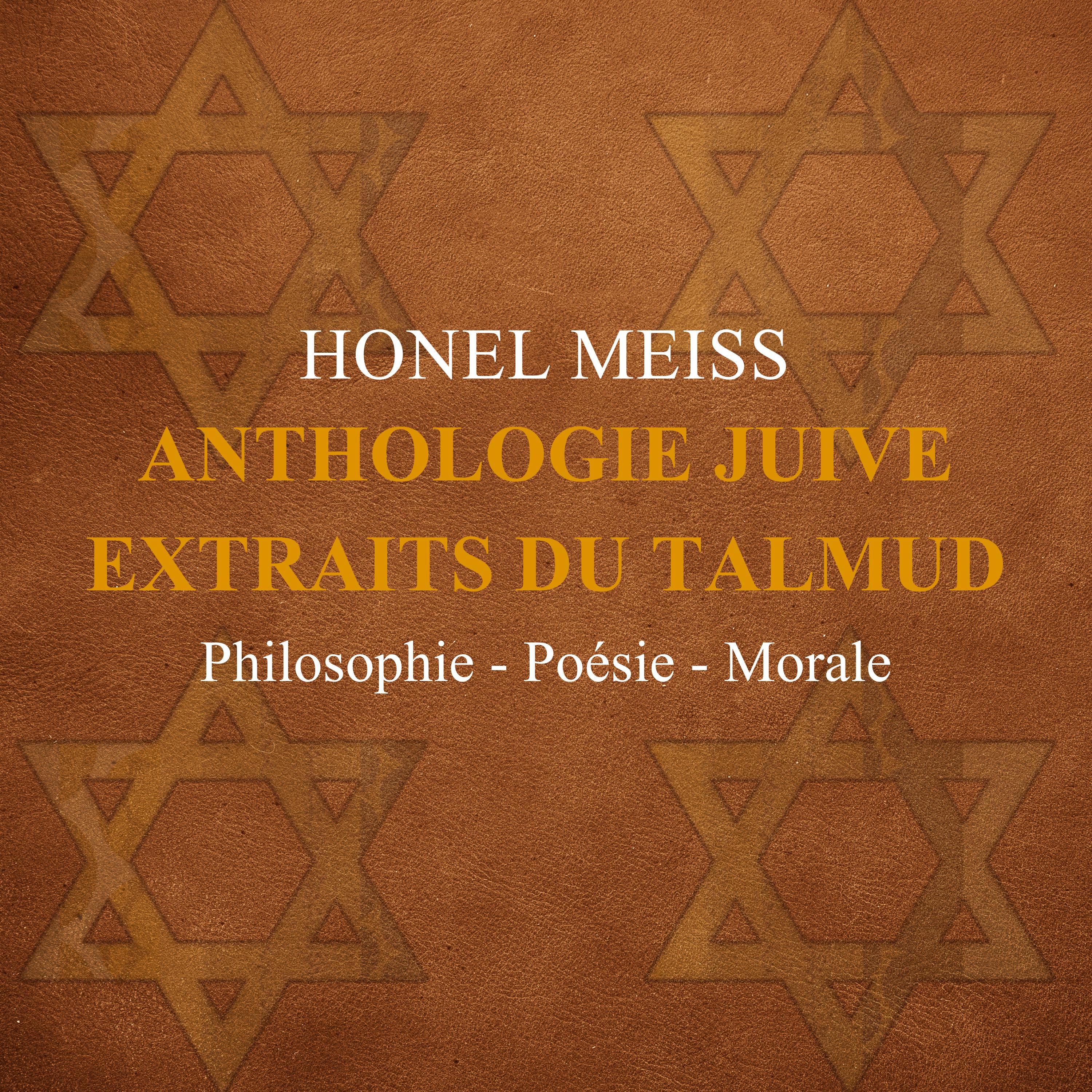 Anthologie juive. Extraits du Talmud