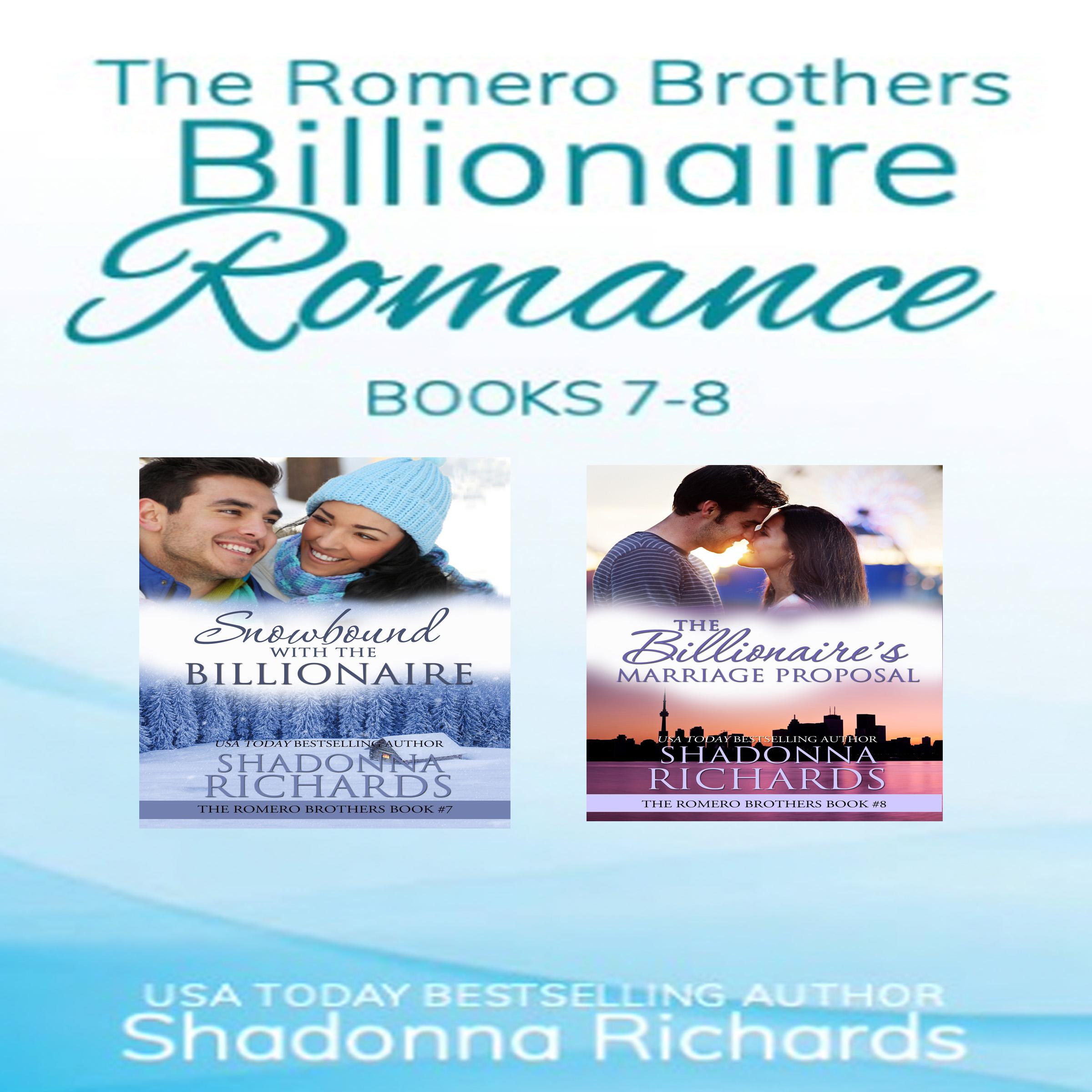 The Romero Brothers Boxed Set (Billionaire Romance) - Books 7-8