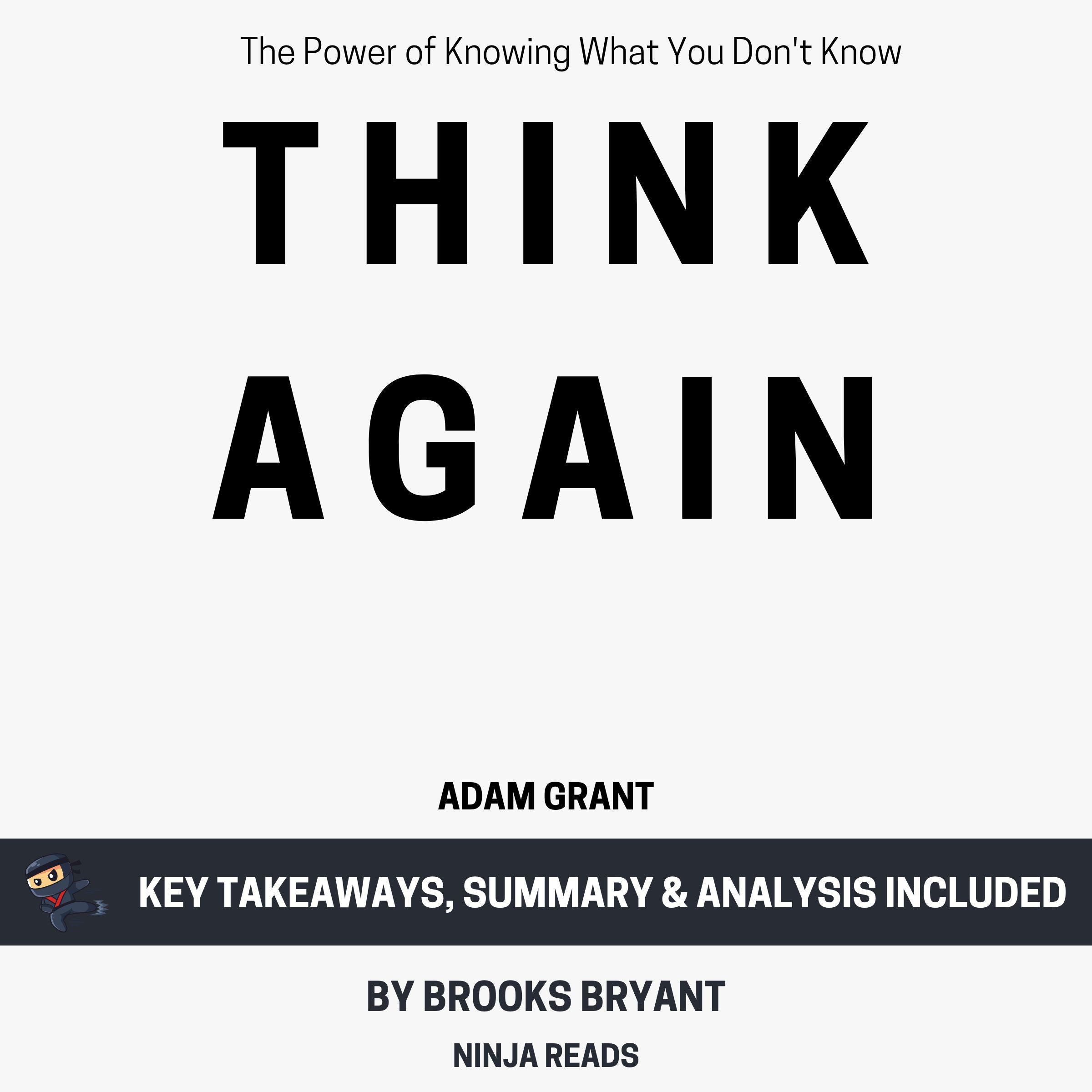 Summary of Think Again