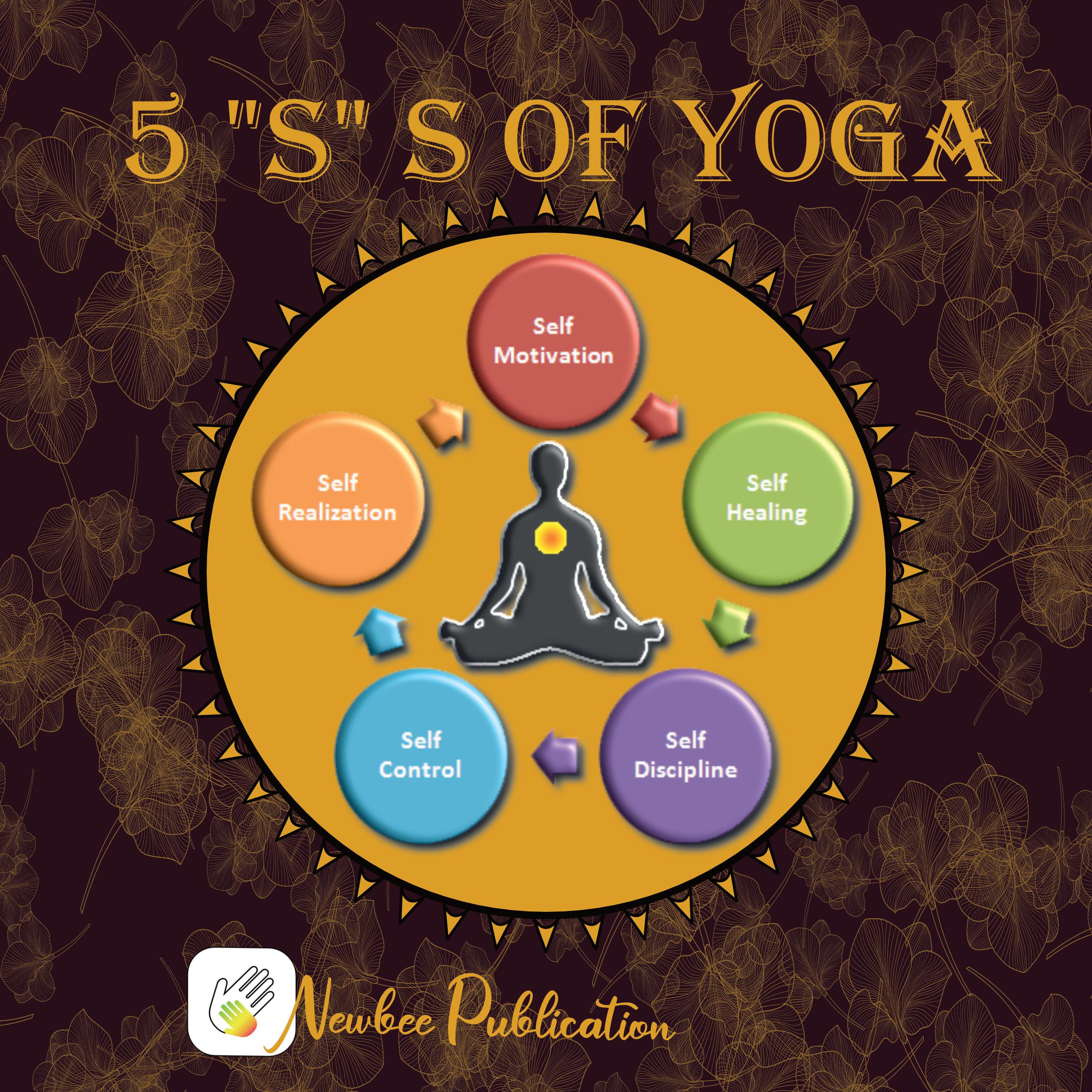 5 "S" s of Yoga: Yoga Book For Adults