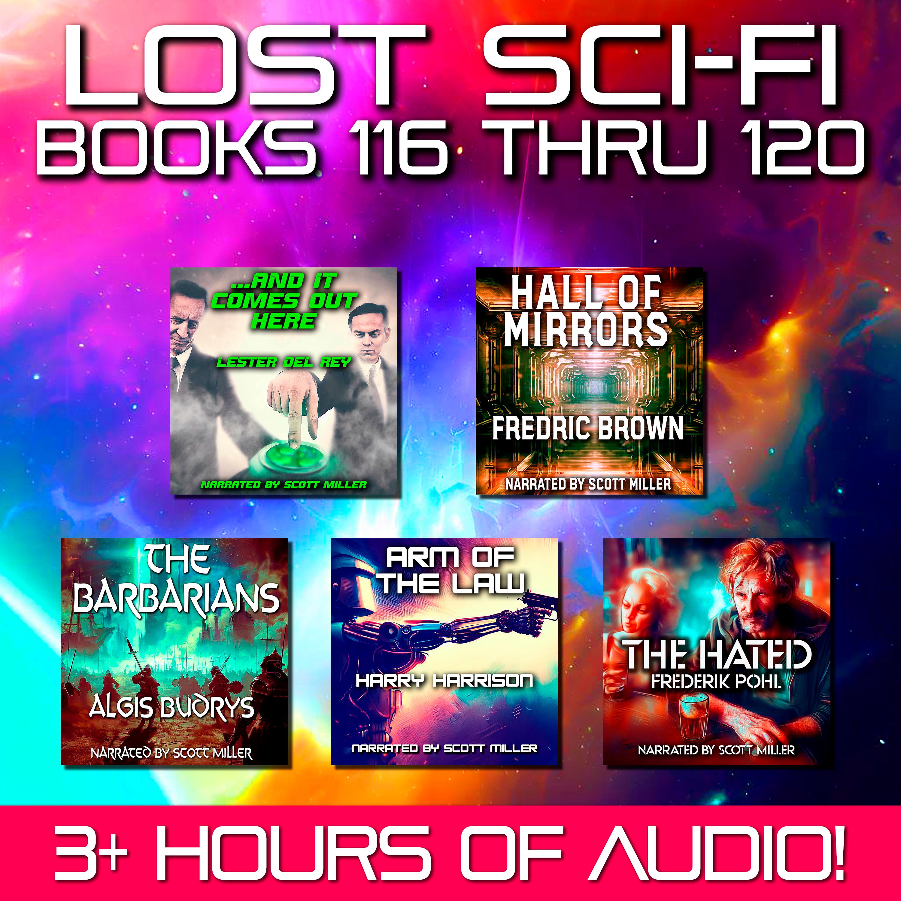 Lost Sci-Fi Books 116 thru 120