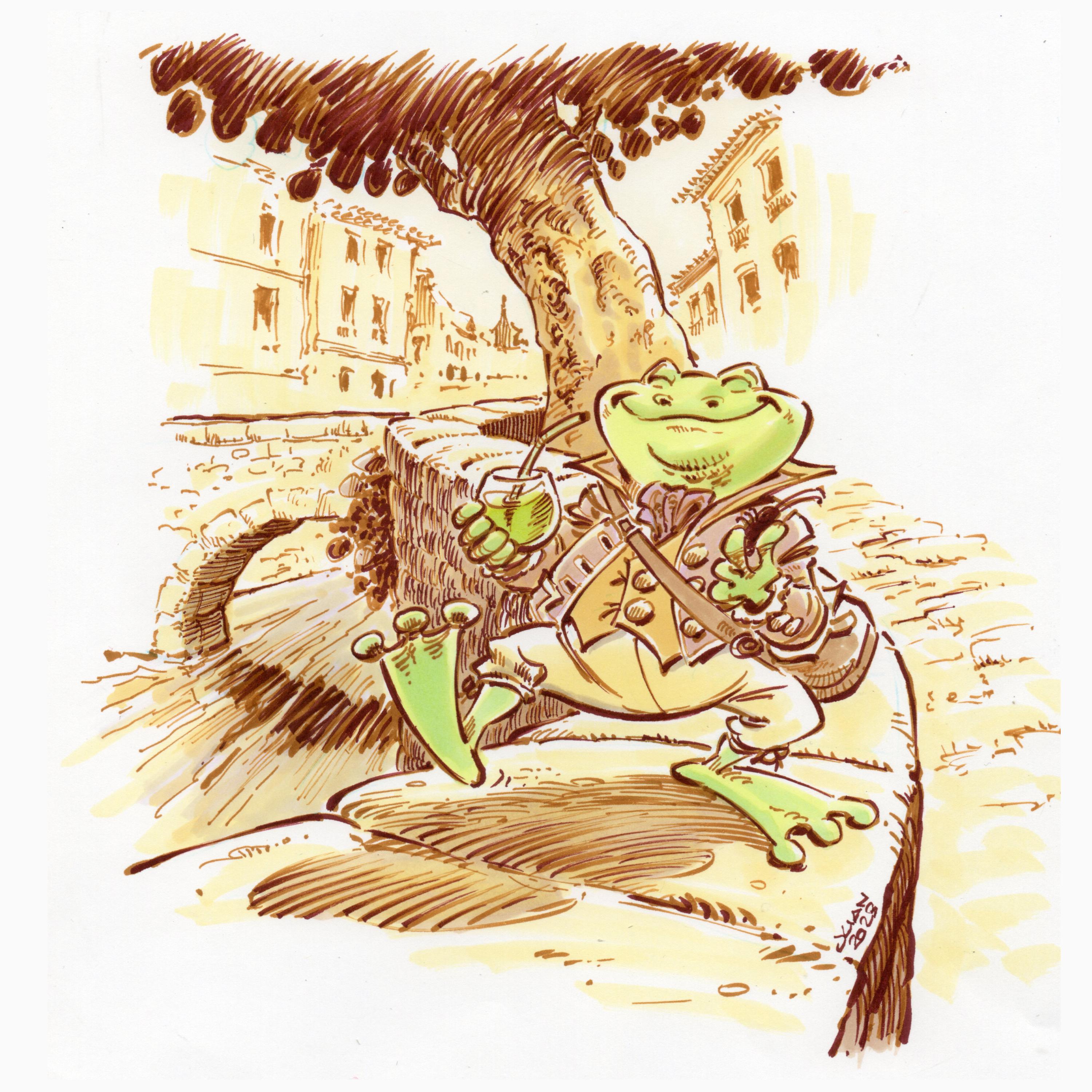 The Enchanted Burrow And The Missing Frog