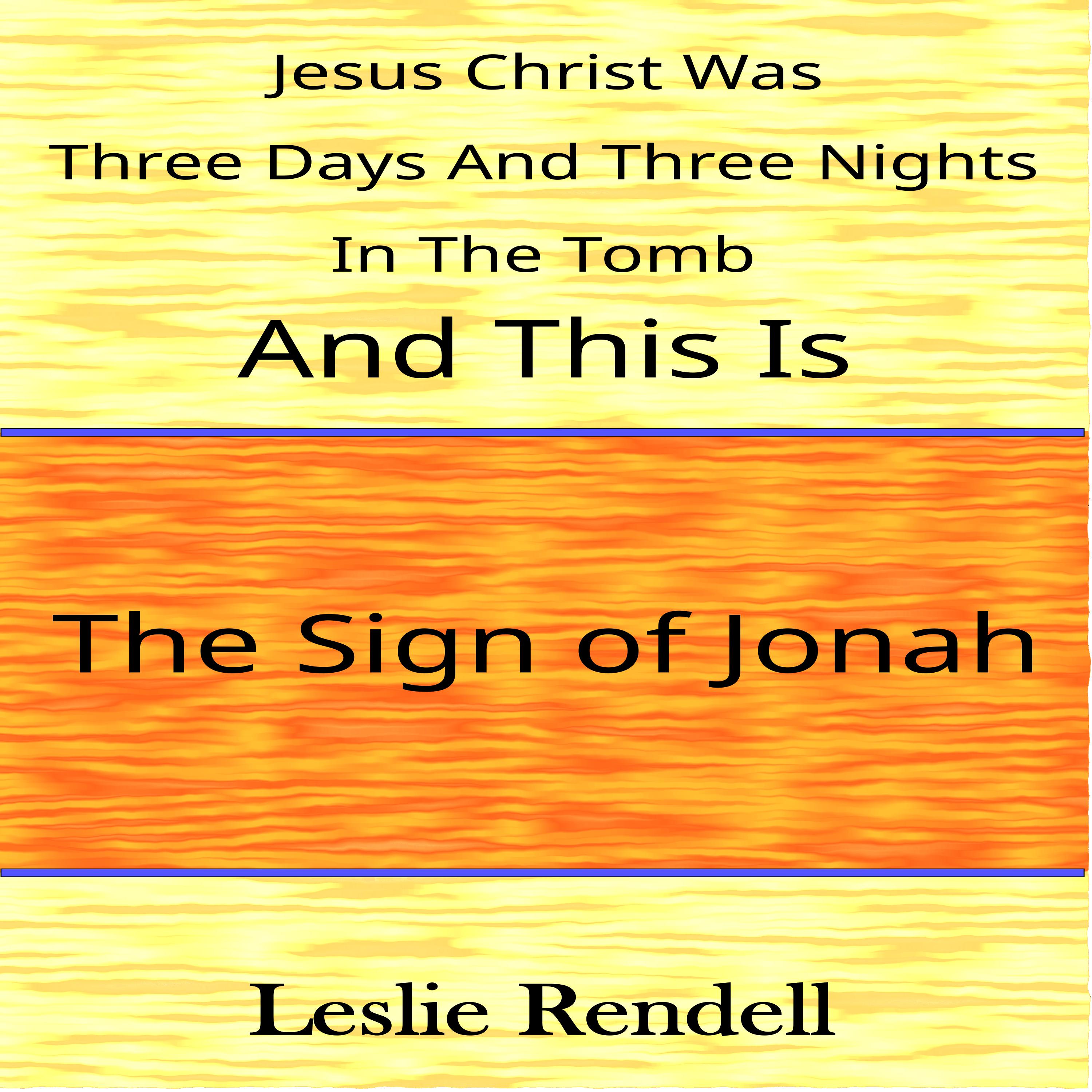 The Sign of Jonah
