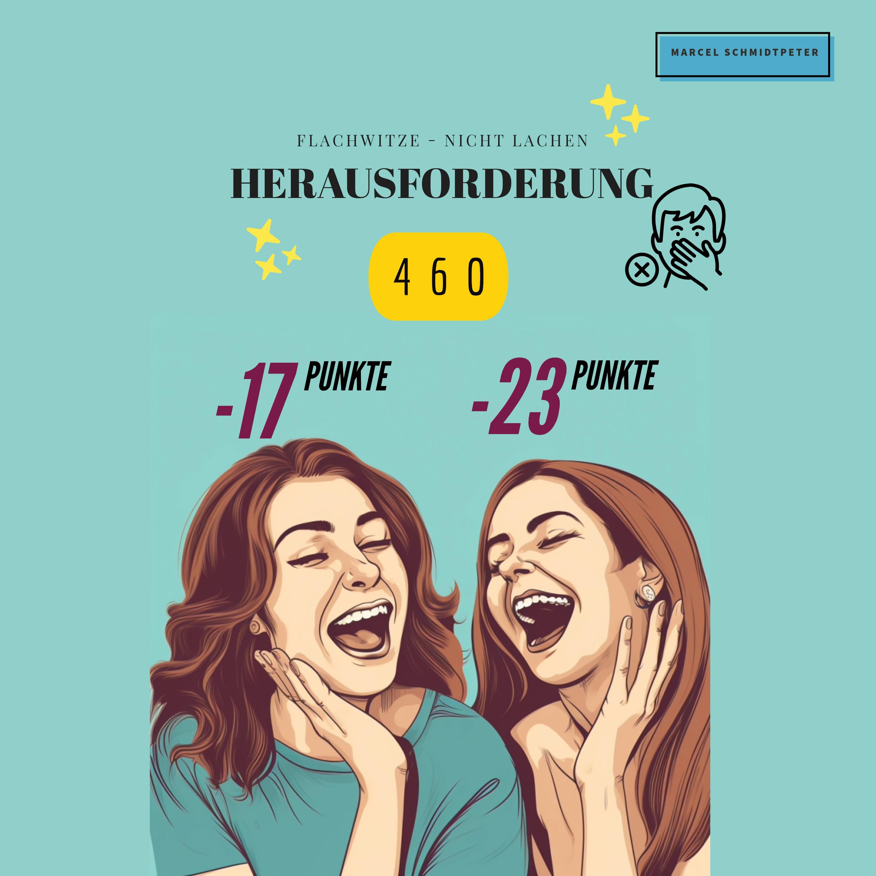 Flachwitze - Nicht lachen Herausforderung