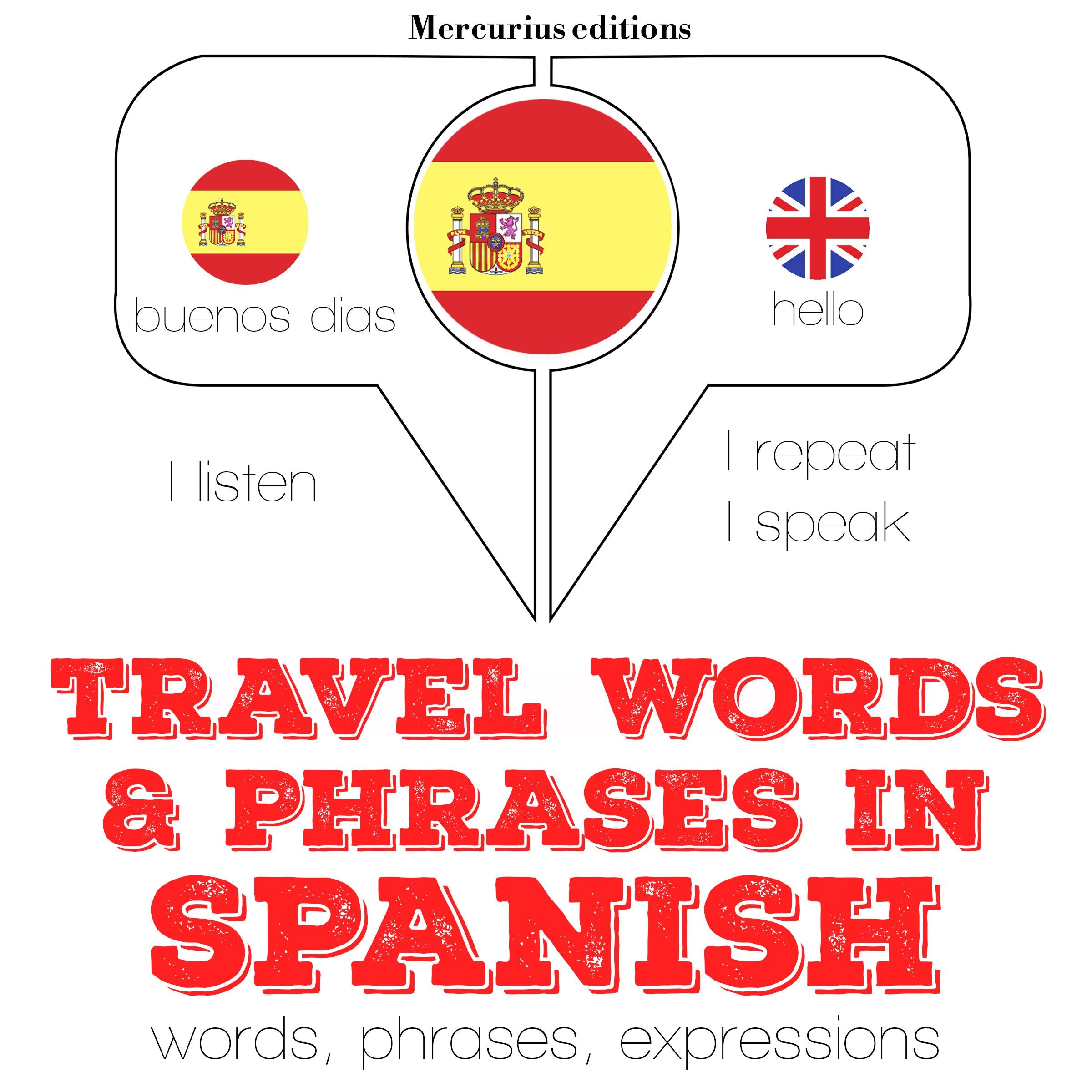 Travel words and phrases in Spanish