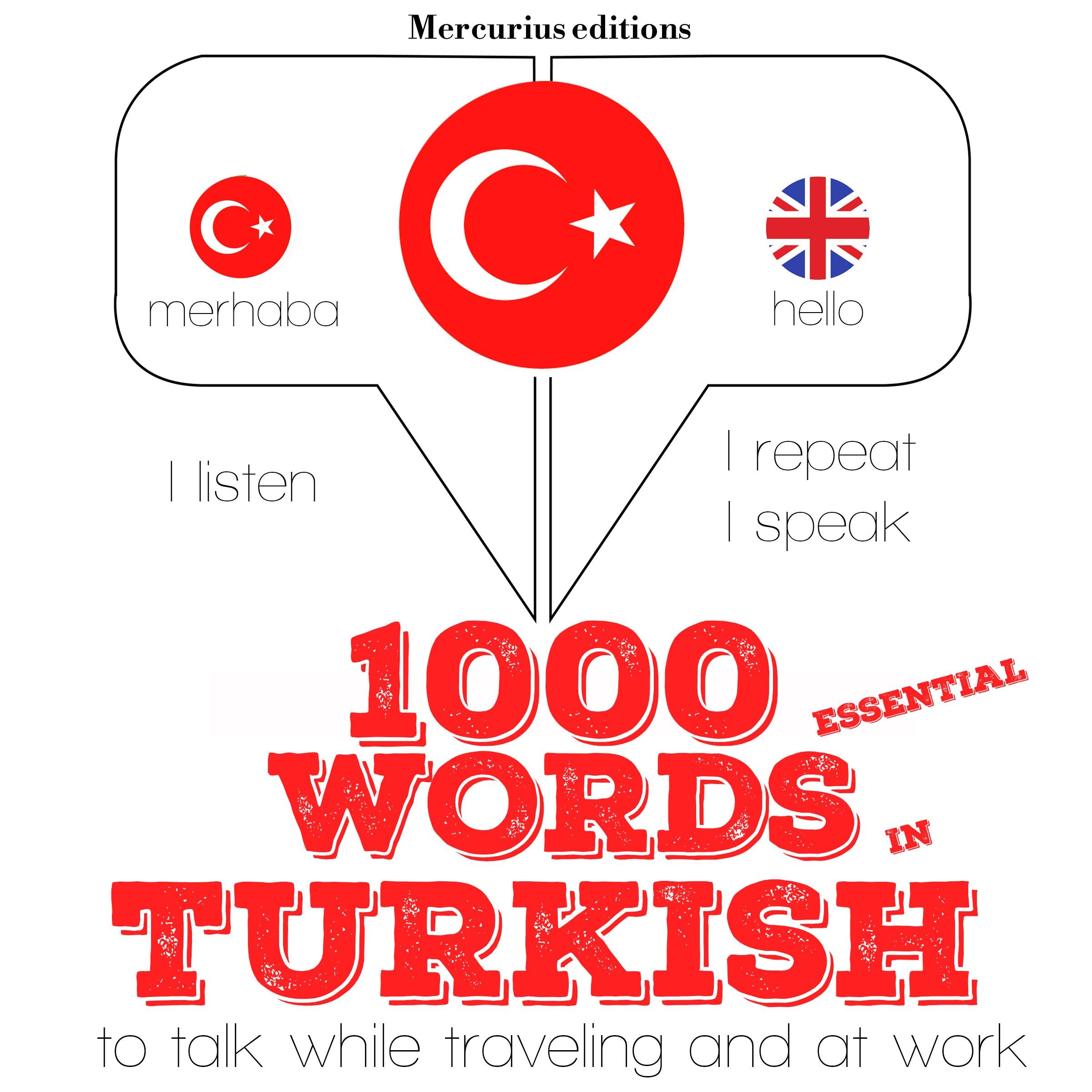 1000 essential words in Turkish