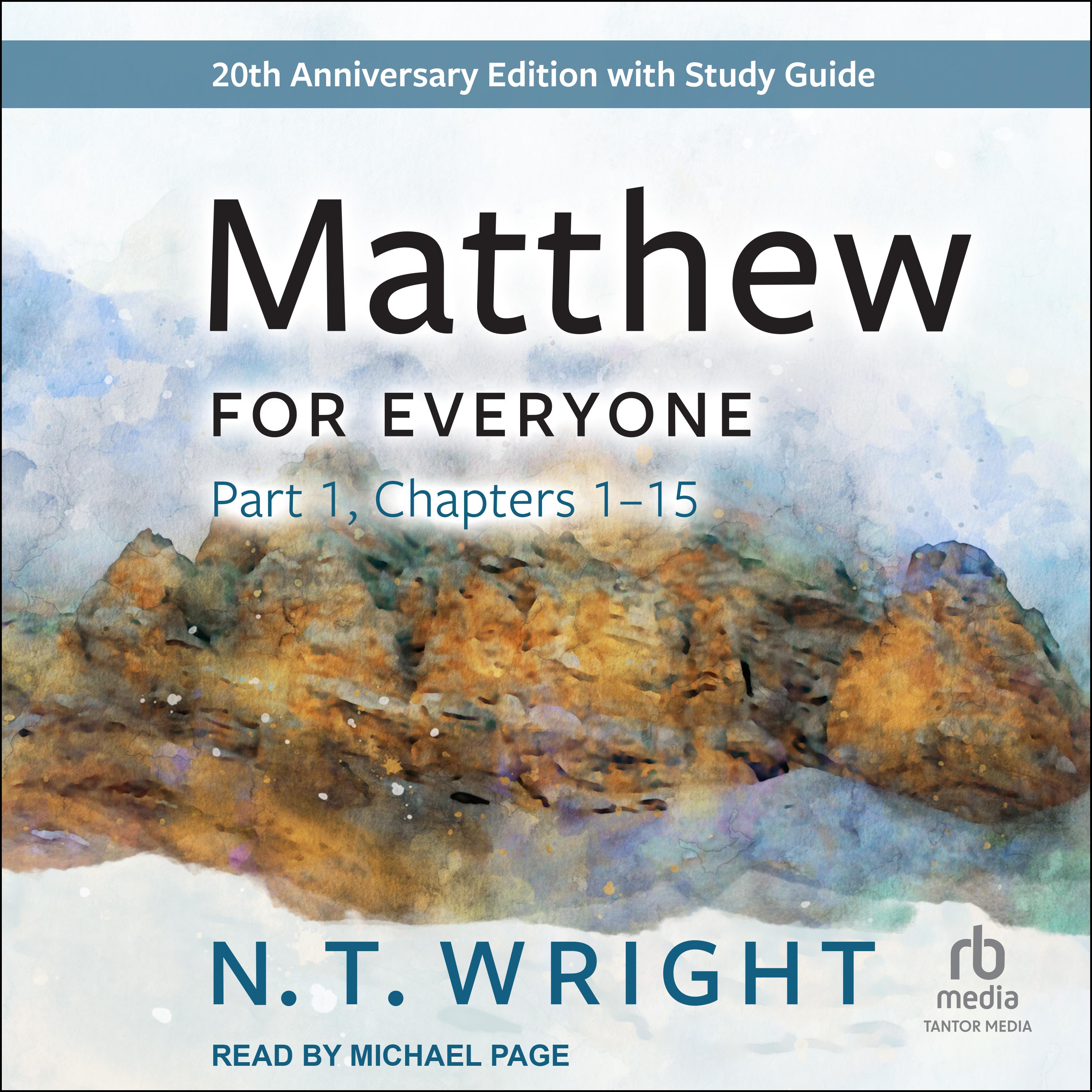 Matthew for Everyone, Part 1