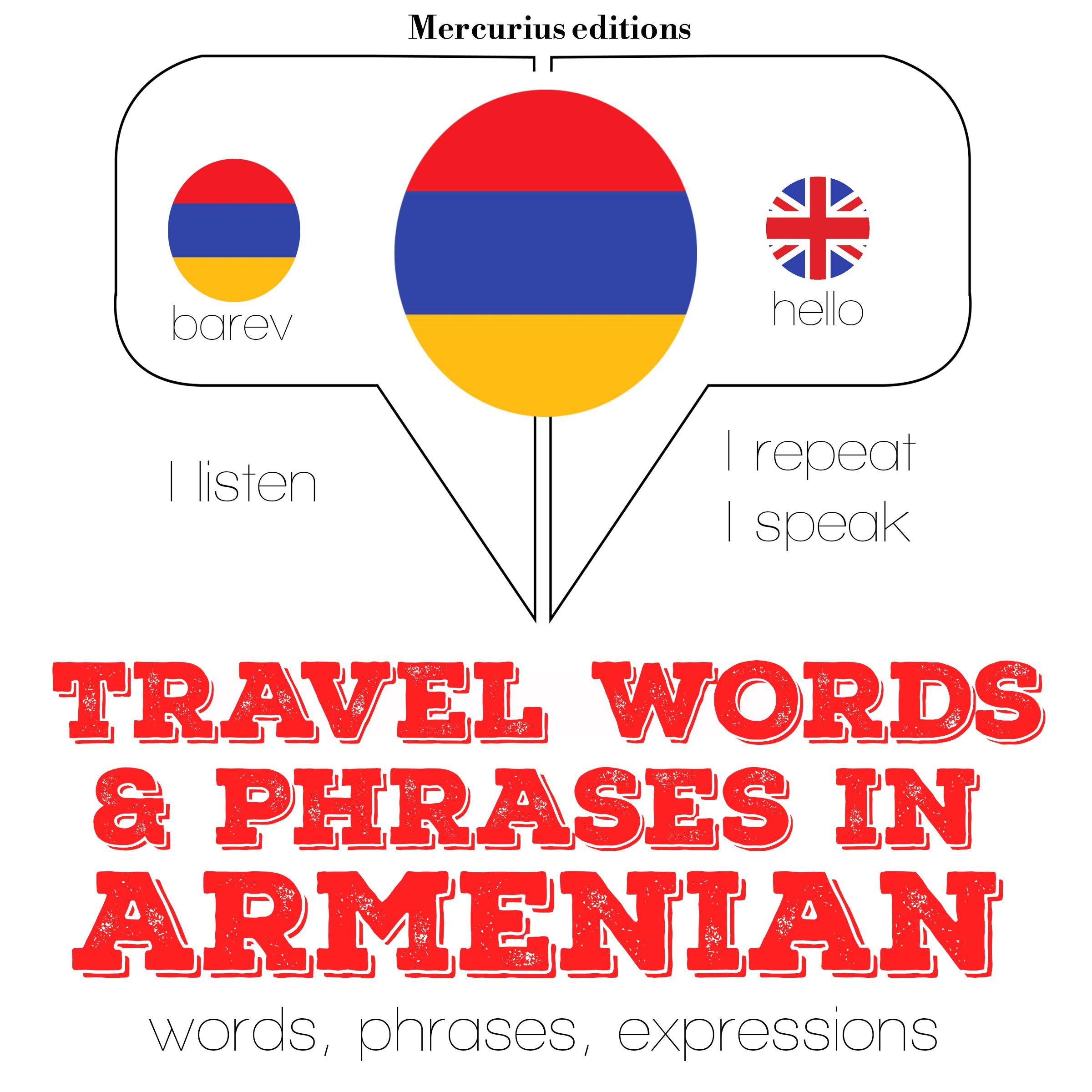 Travel words and phrases in Armenian