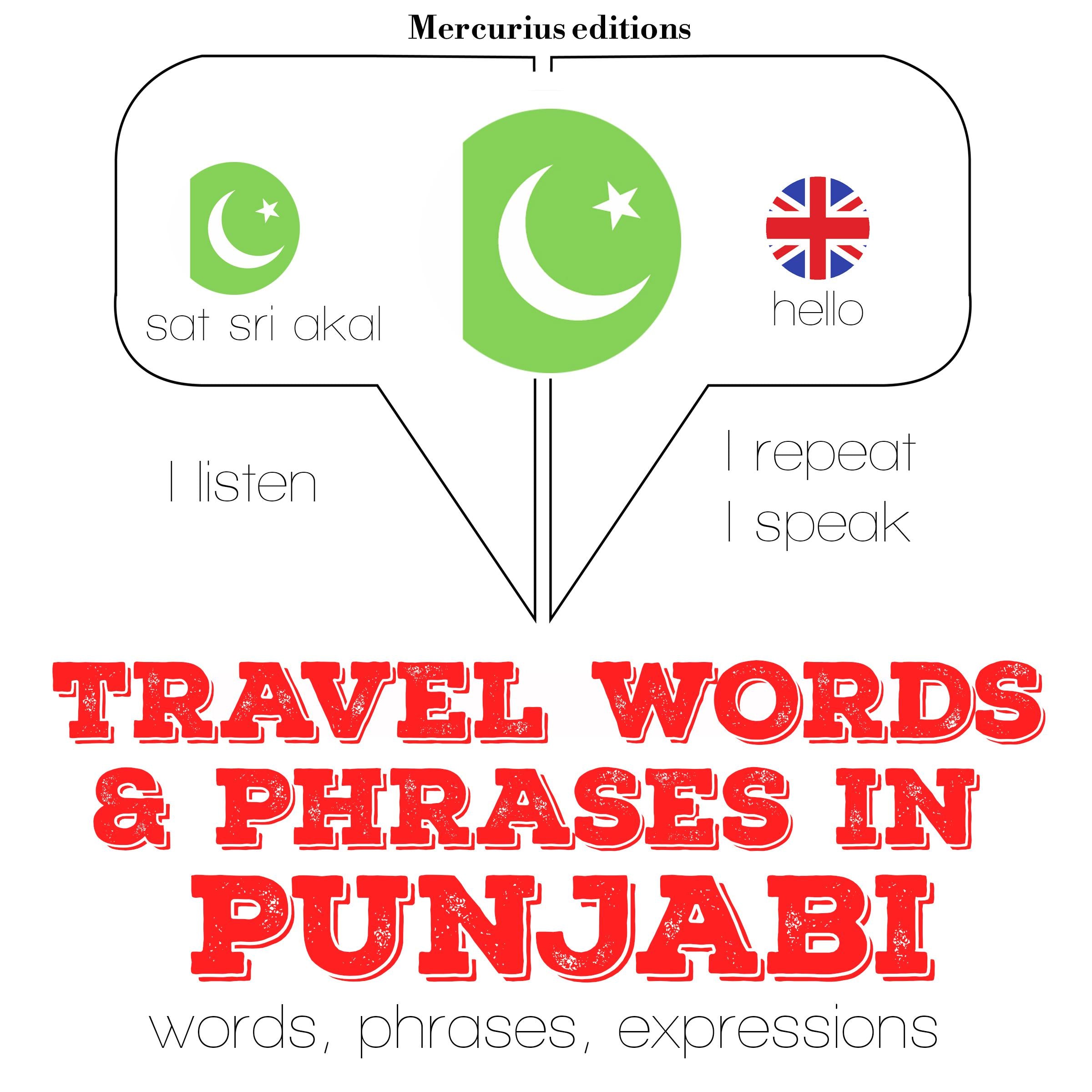 Travel words and phrases in Punjabi