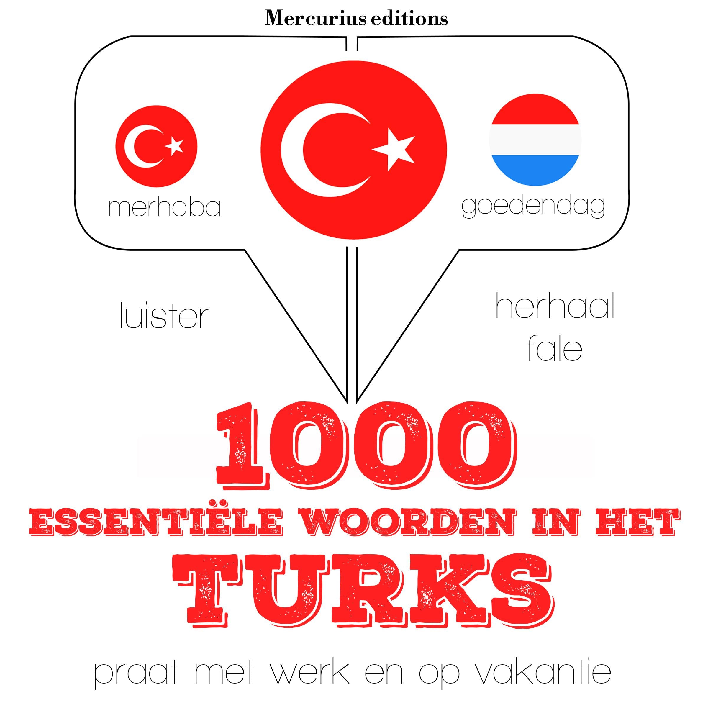 1000 essentiële woorden in het Turks