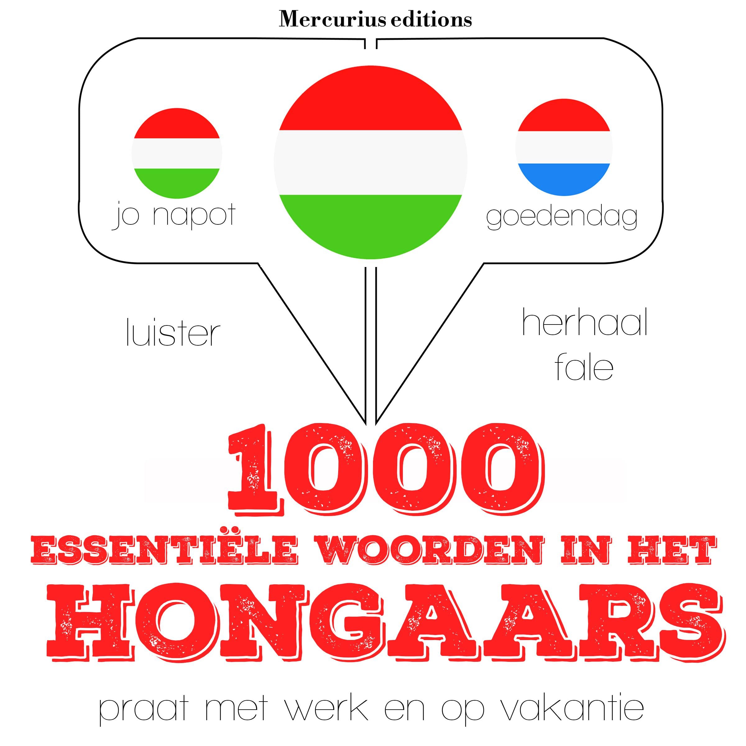 1000 essentiële woorden in het Hongaars