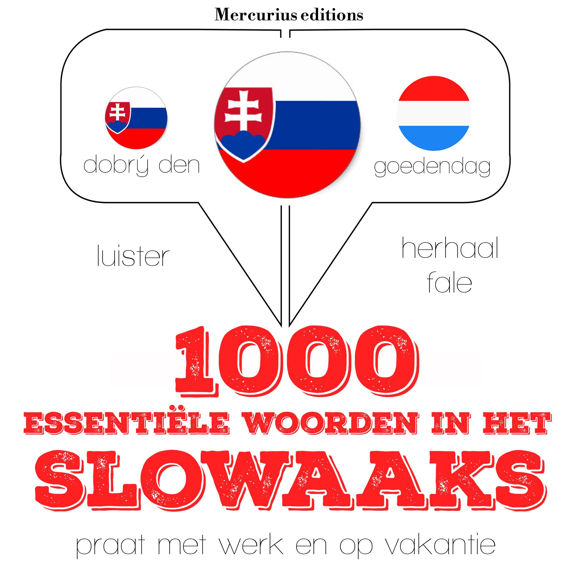 1000 essentiële woorden in het Slowaaks