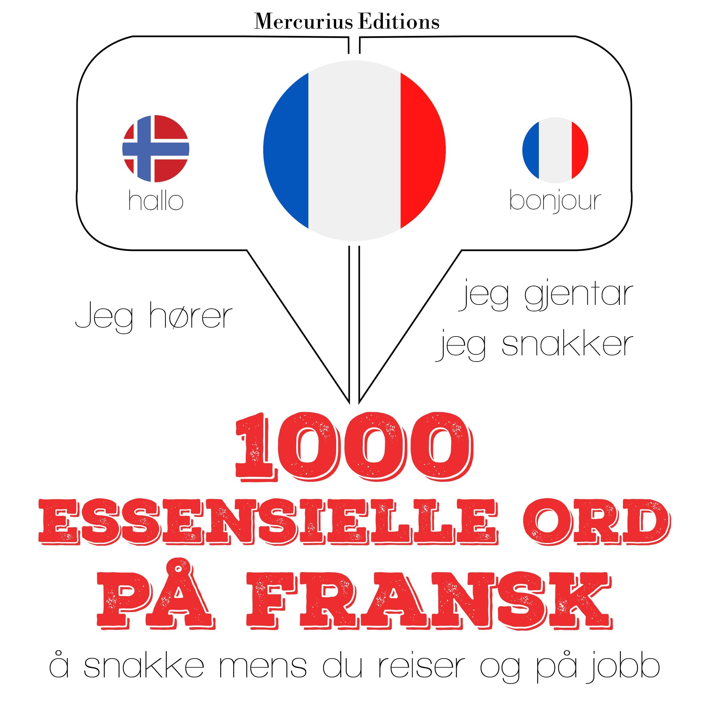 1000 essensielle ord på fransk